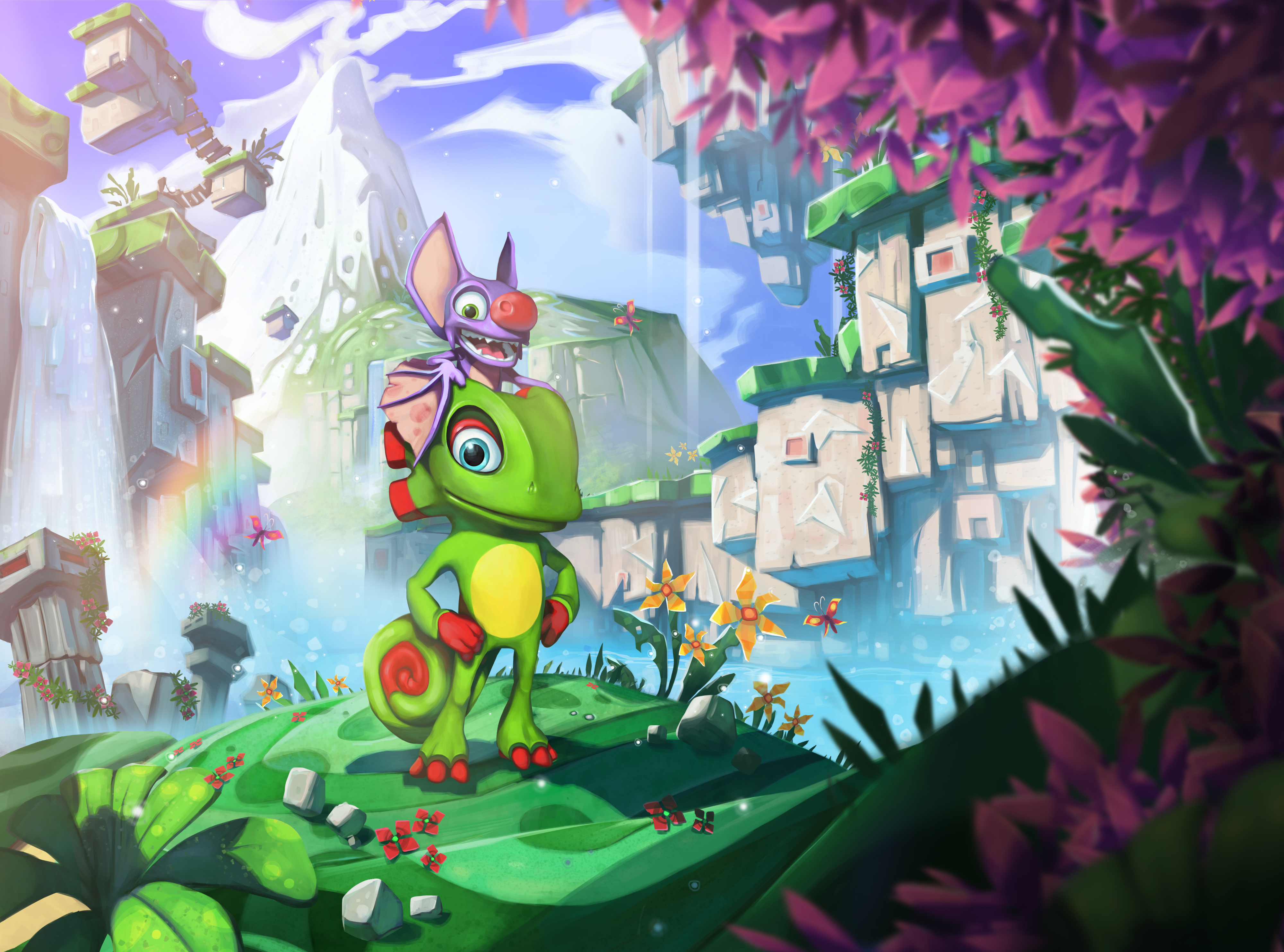 Yooka-Laylee 4K HD Wallpaper