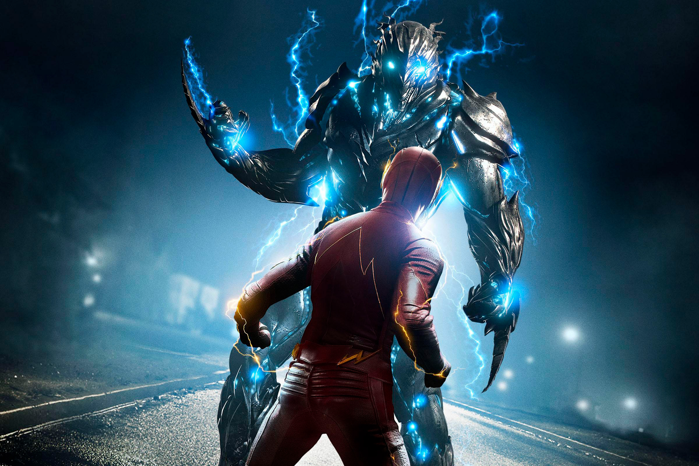 The Flash vs Savitar from The Flash HD Wallpaper