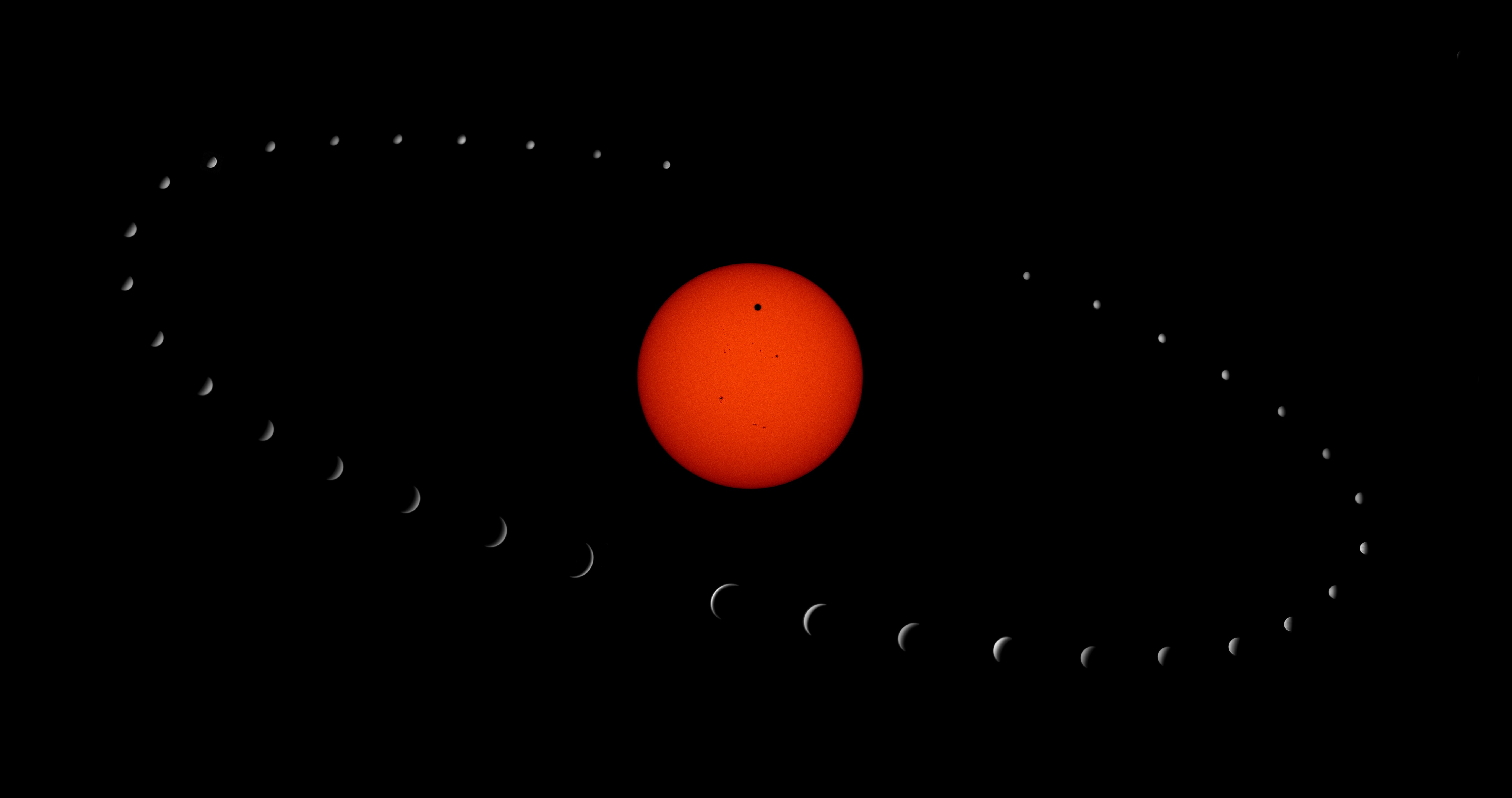 Transit of Venus across the Sun HD Wallpaper