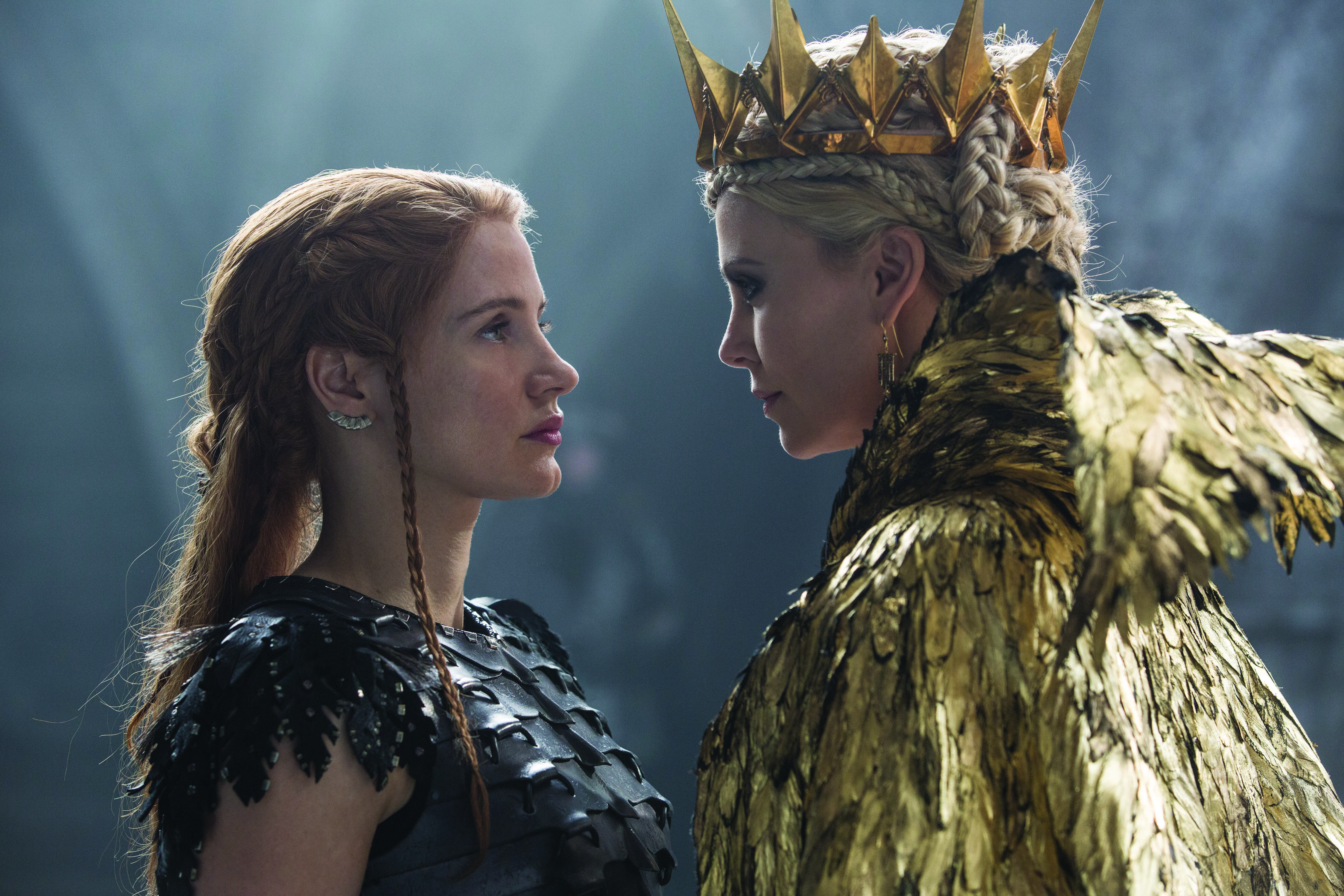 Ravenna and Sara from The Huntsman: Winters War HD Wallpaper