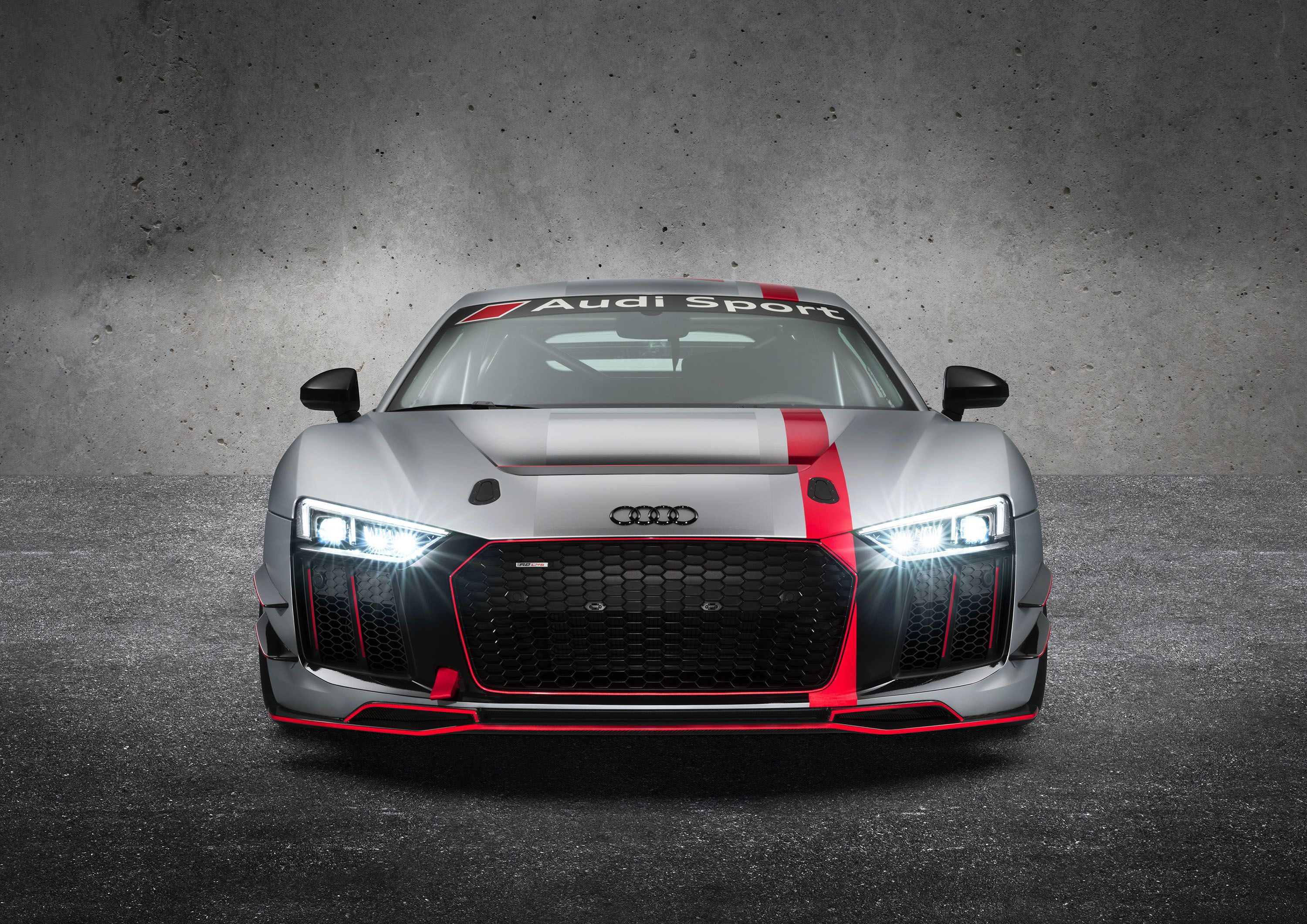Audi R8 LMS GT4 race car HD Wallpaper