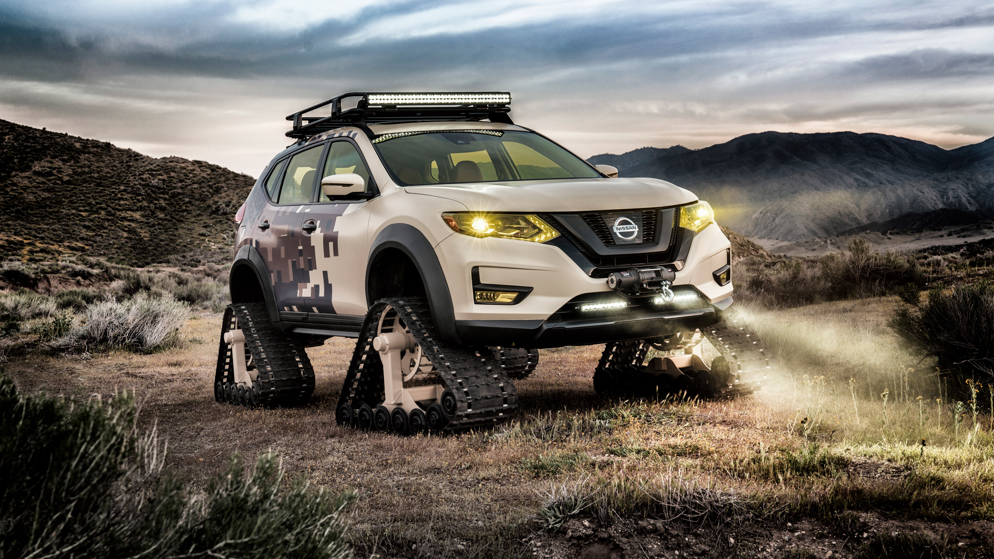 Nissan Rogue Trail Warrior Project concept vehicle HD Wallpaper
