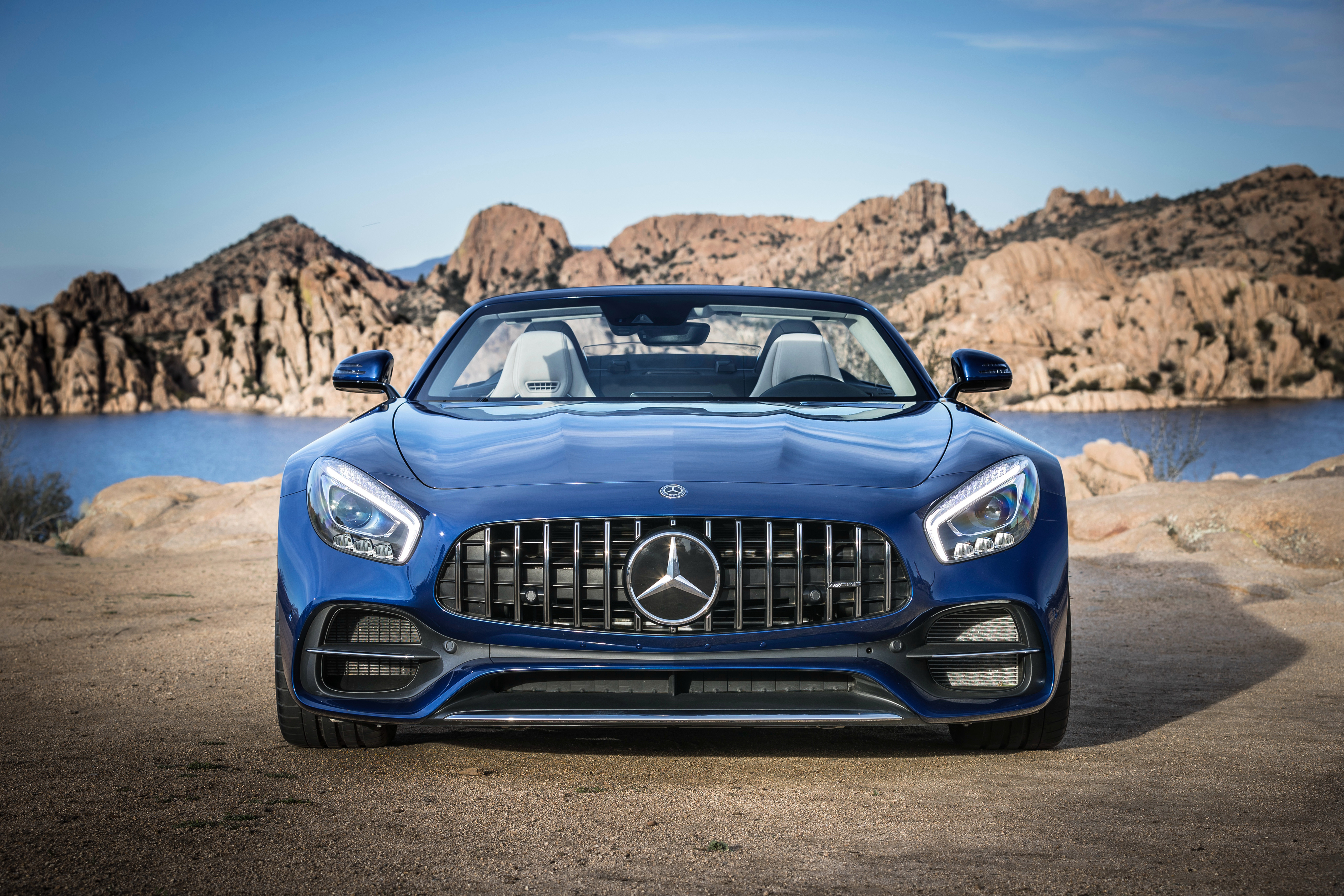 4K Mercedes-AMG GT Roadster 2018 HD Wallpaper
