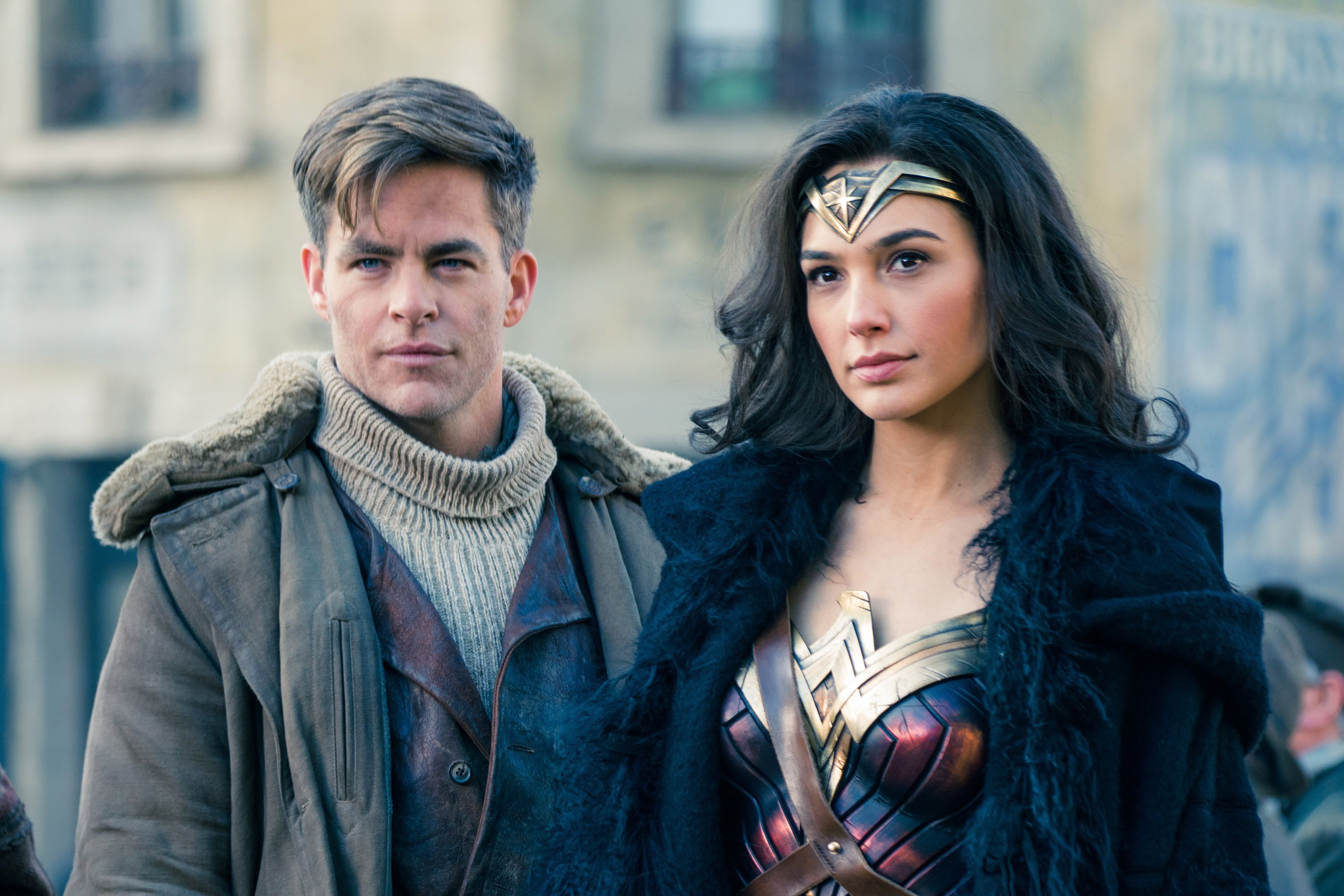Wonder Woman and Steve Trevor from Wonder Woman HD Wallpaper