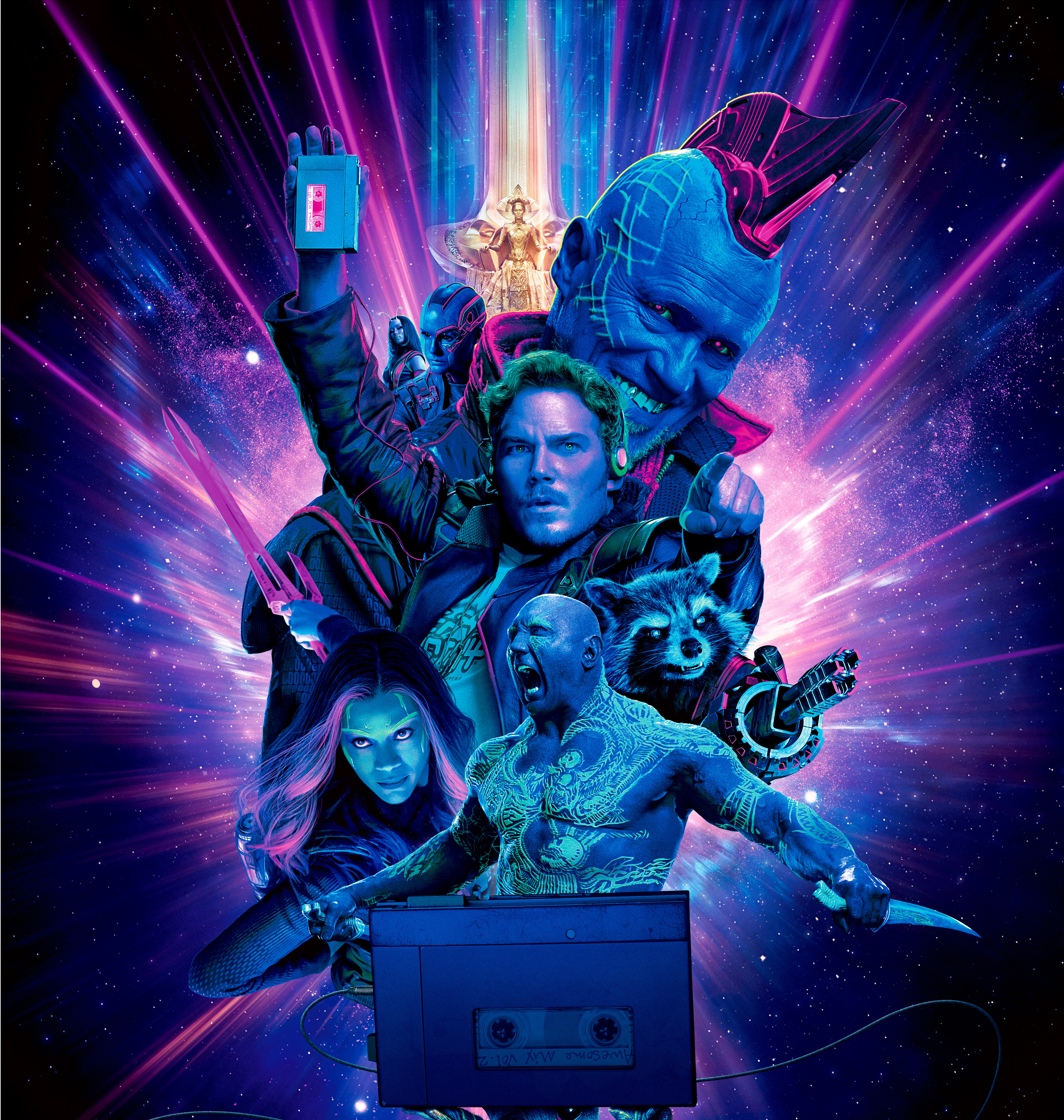 Guardians of the Galaxy Vol. 2 Poster HD Wallpaper
