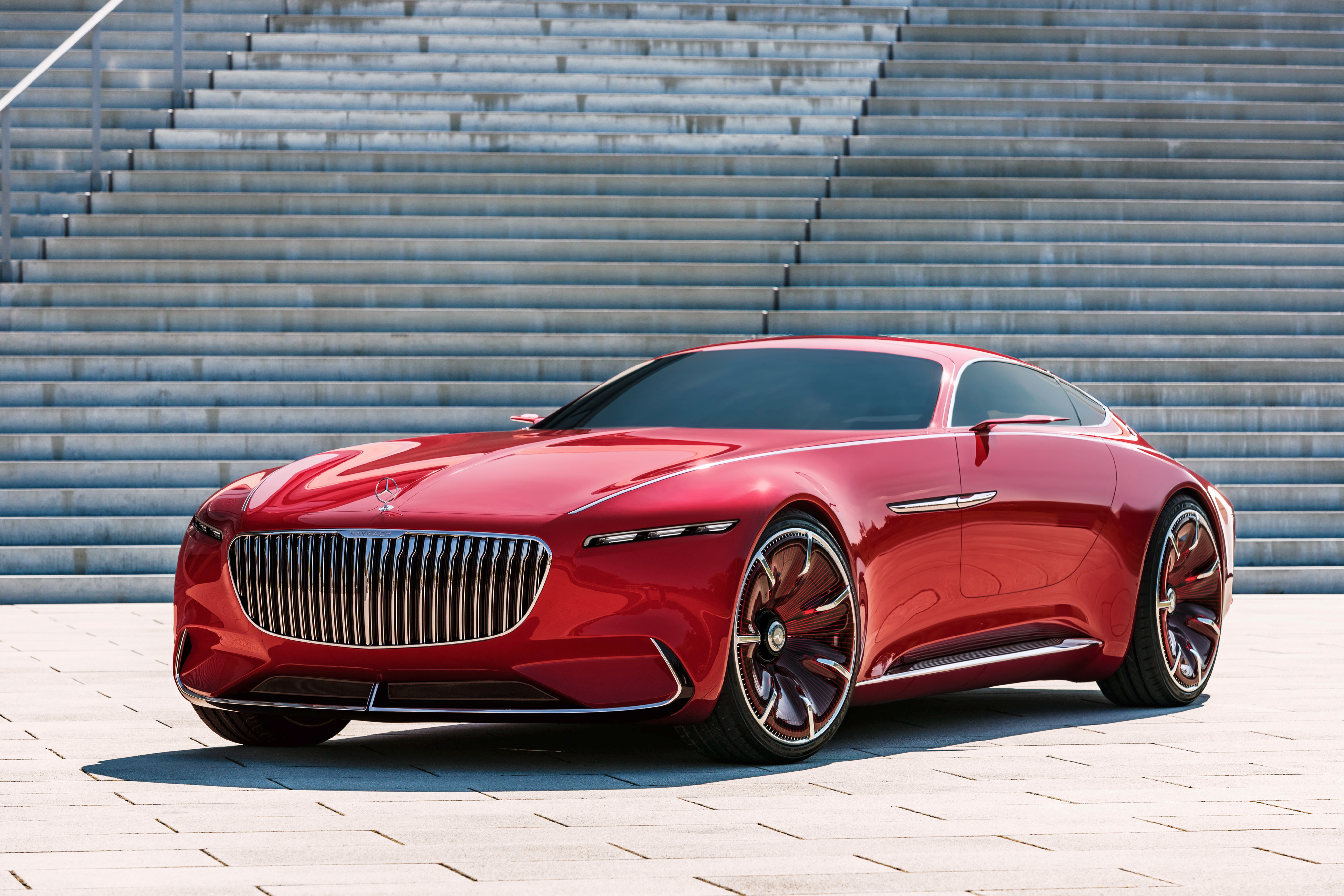 4K Vision Mercedes-Maybach 6 Concept Car HD Wallpaper