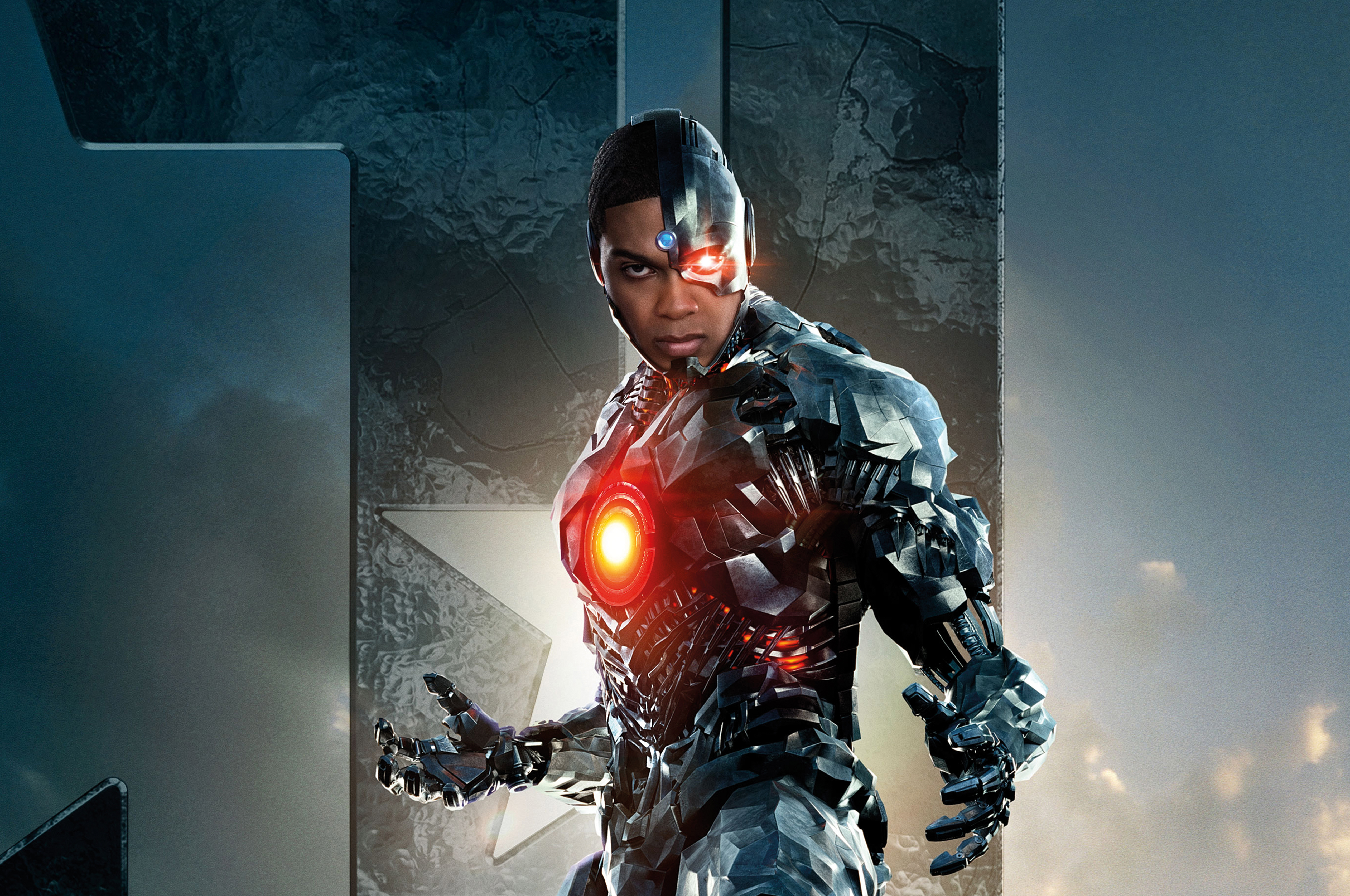 Cyborg from Justice League HD Wallpaper