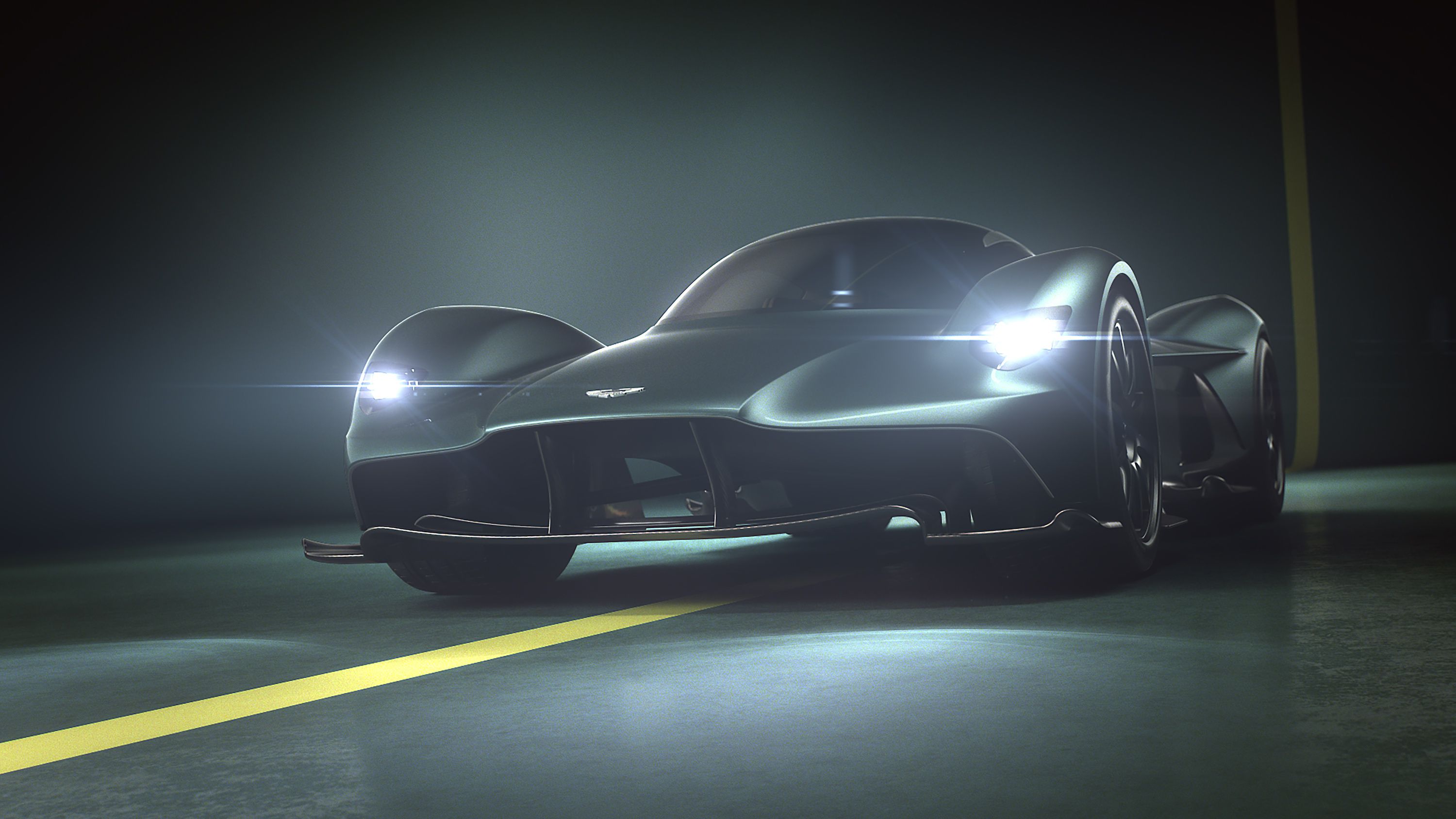 Aston Martin Valkyrie hypercar HD Wallpaper