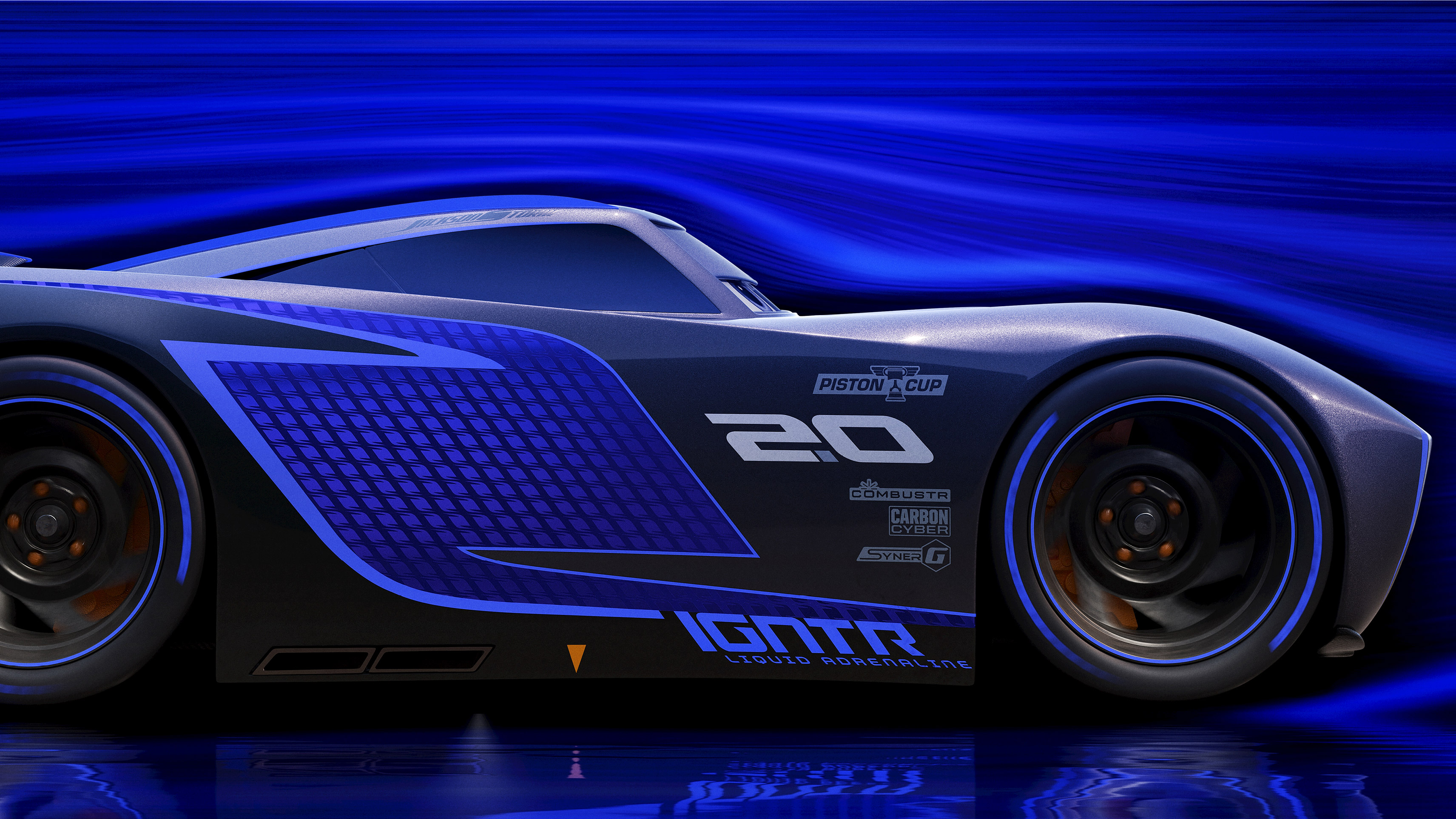 Jackson Storm from Cars 3 HD Wallpaper