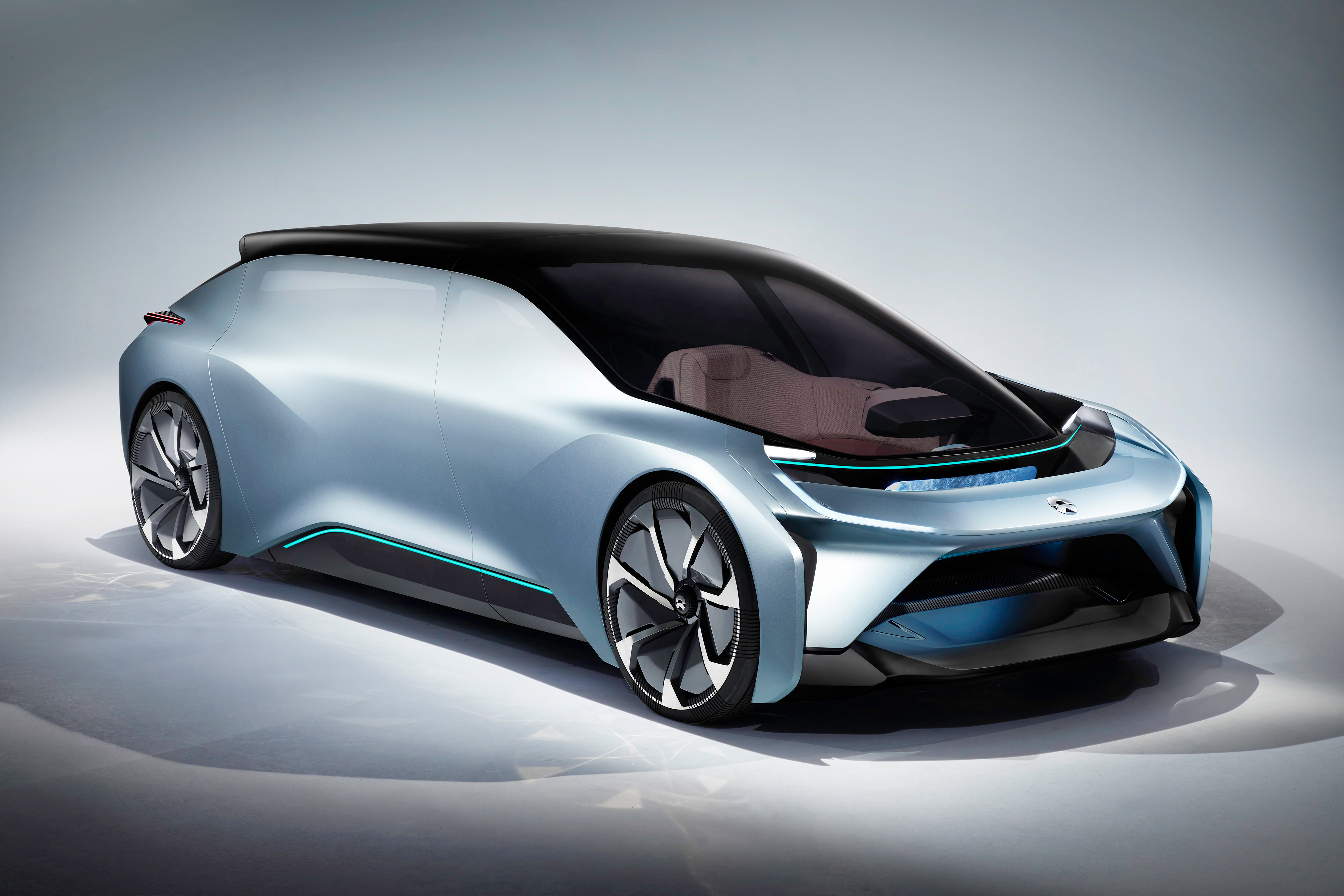 Nio Eve electric SUV concept car 4K HD Wallpaper