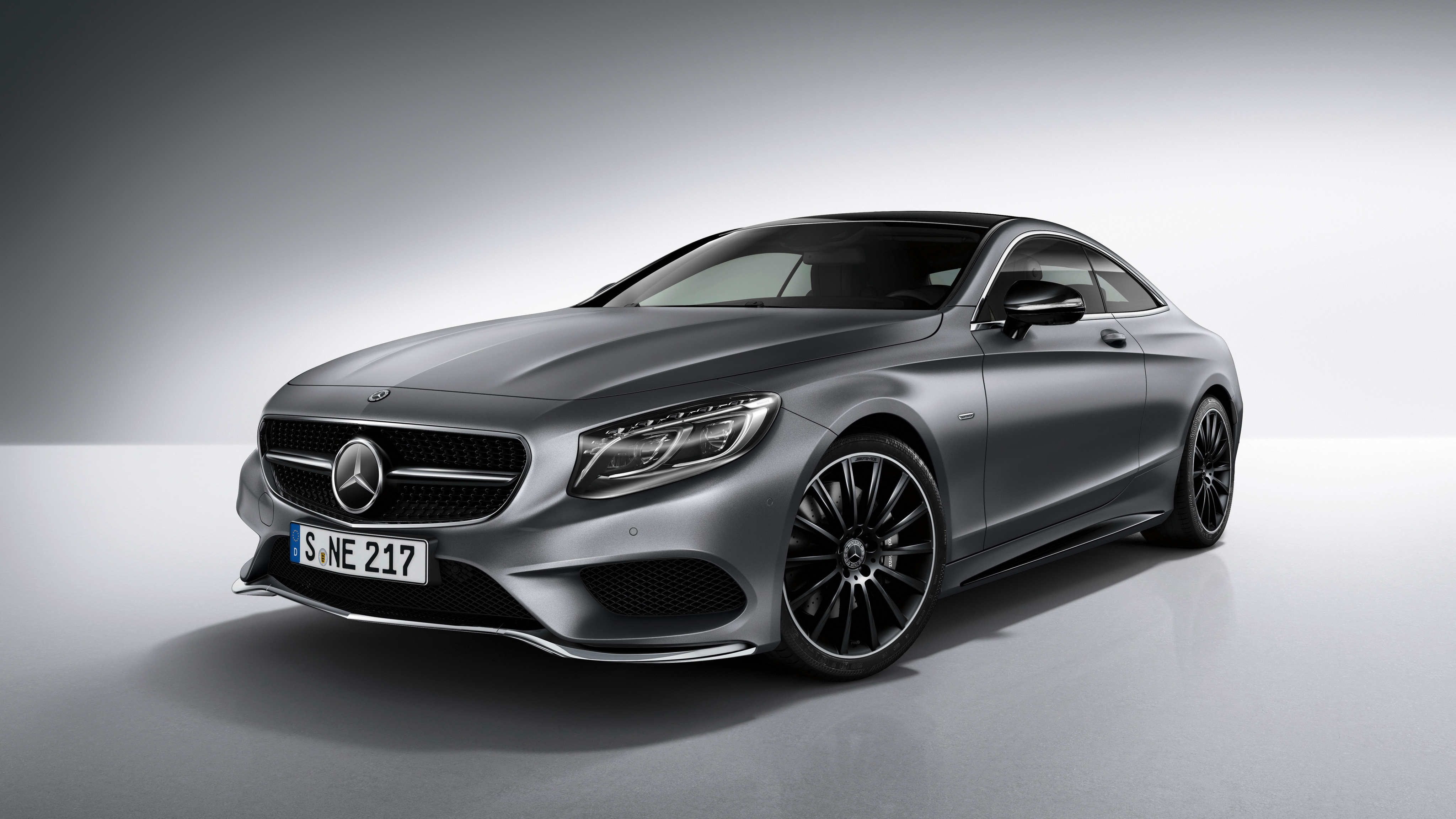 2017 Mercedes-Benz S-Class Coupe Night Edition 4K HD Wallpaper