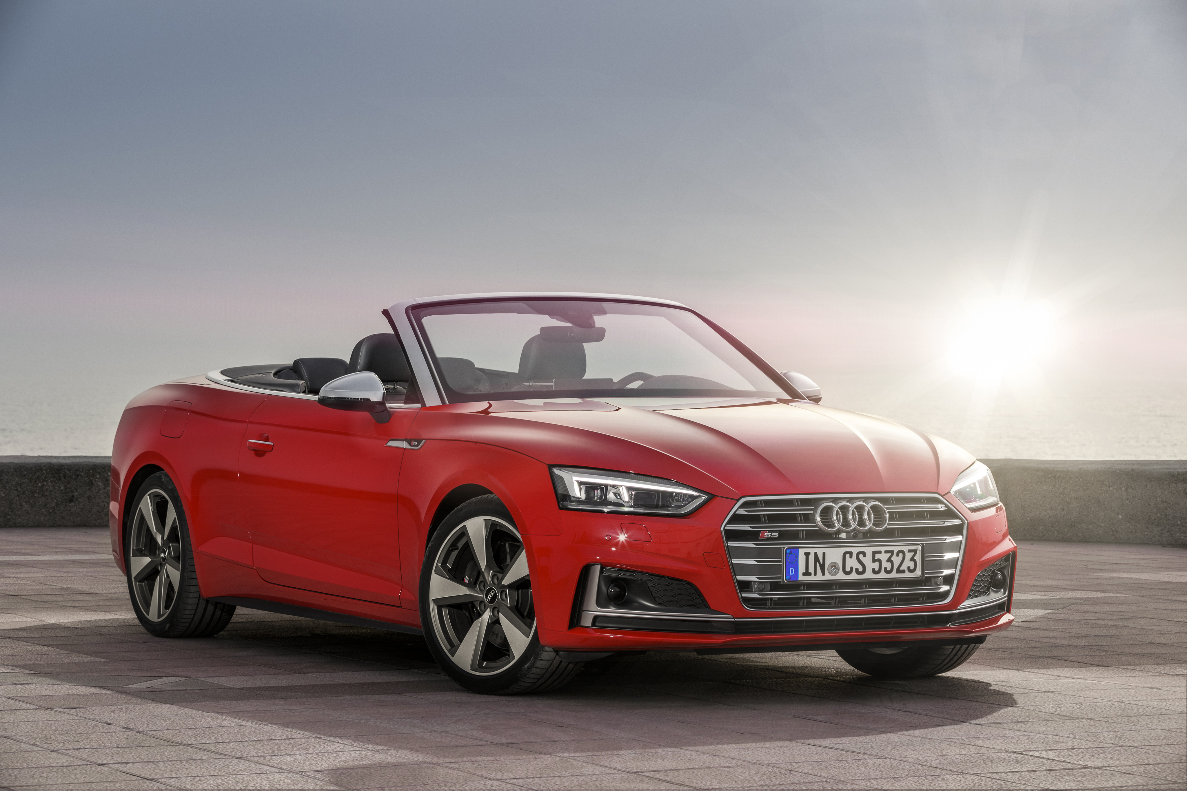 4K 2017 Audi S5 Cabriolet HD Wallpaper