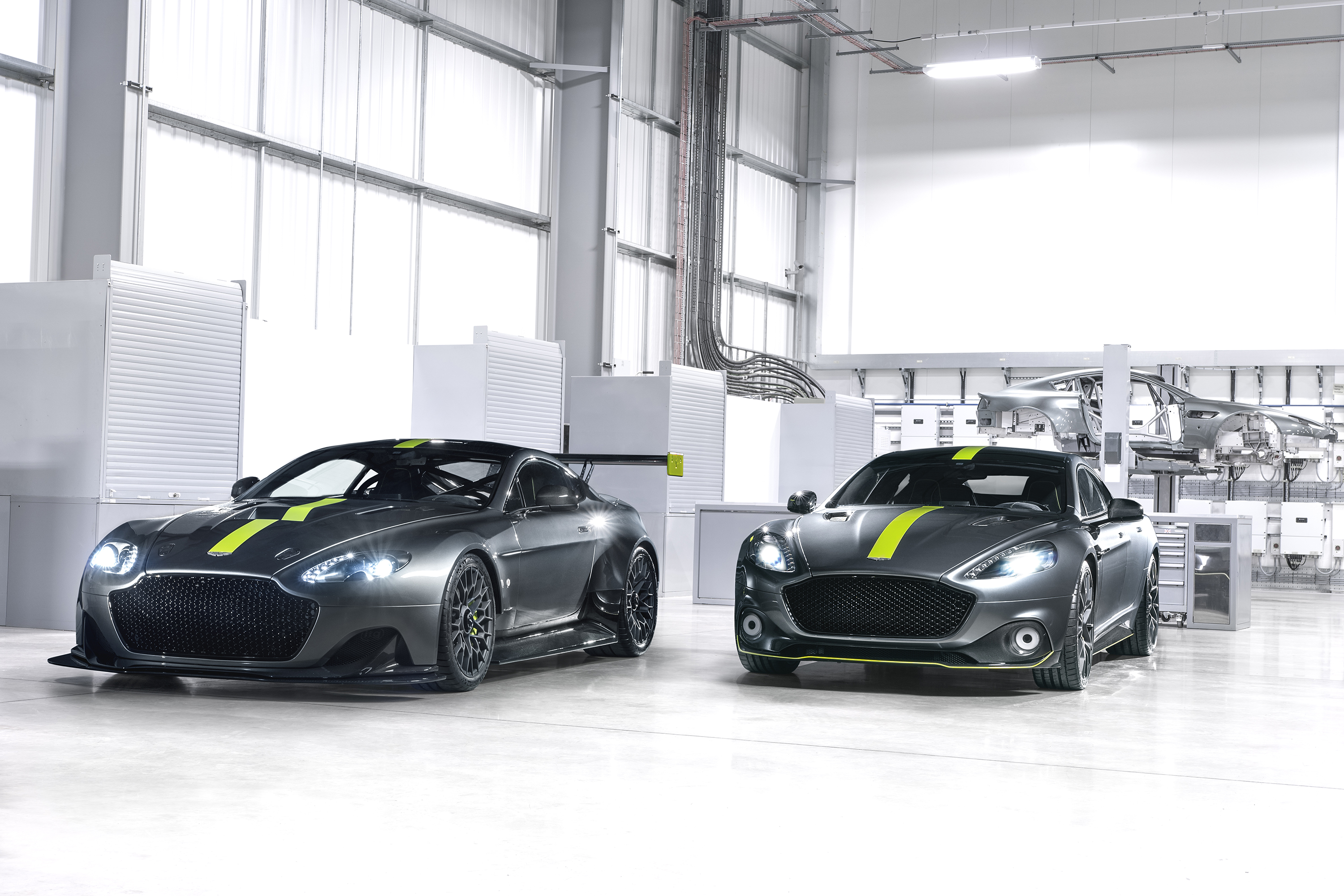 Aston Martin Vantage AMR Pro and Rapide AMR cars HD Wallpaper