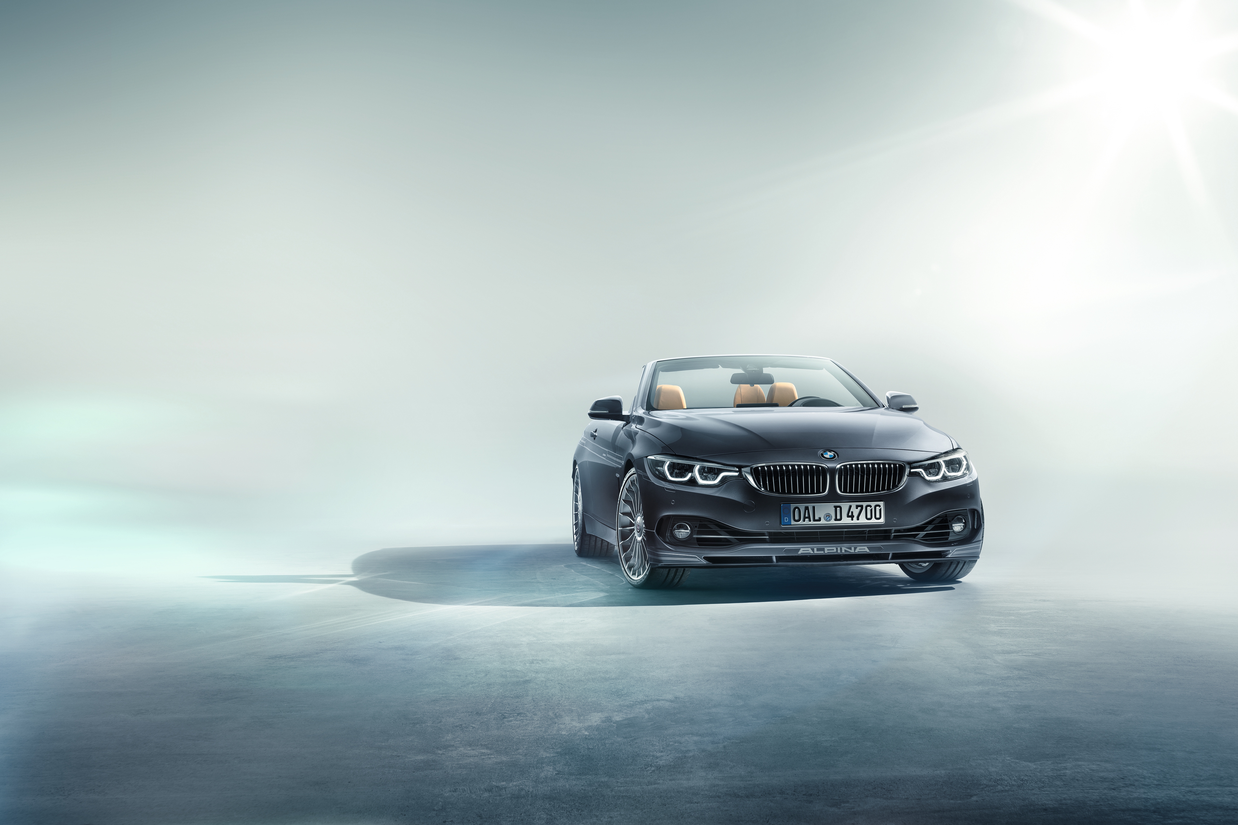 4K BMW Alpina D4 Bi-Turbo Cabrio 2017 HD Wallpaper