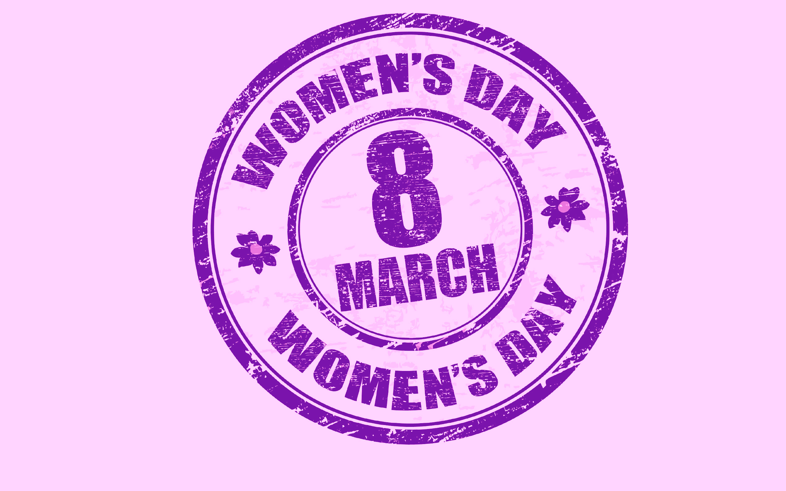 Womens Day March 8 Stamp HD Wallpaper