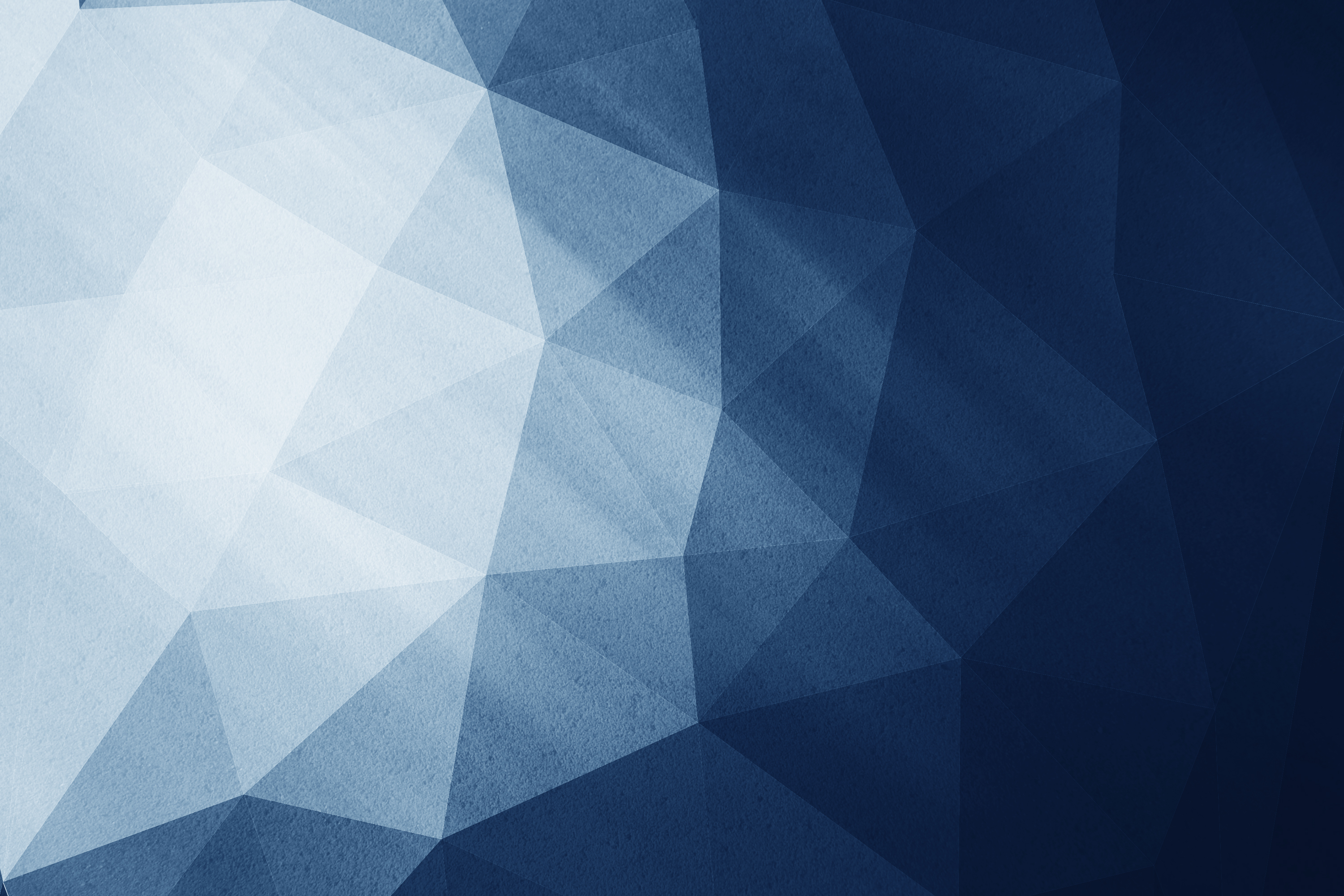 Abstract blue and white geometric low poly pattern HD Wallpaper