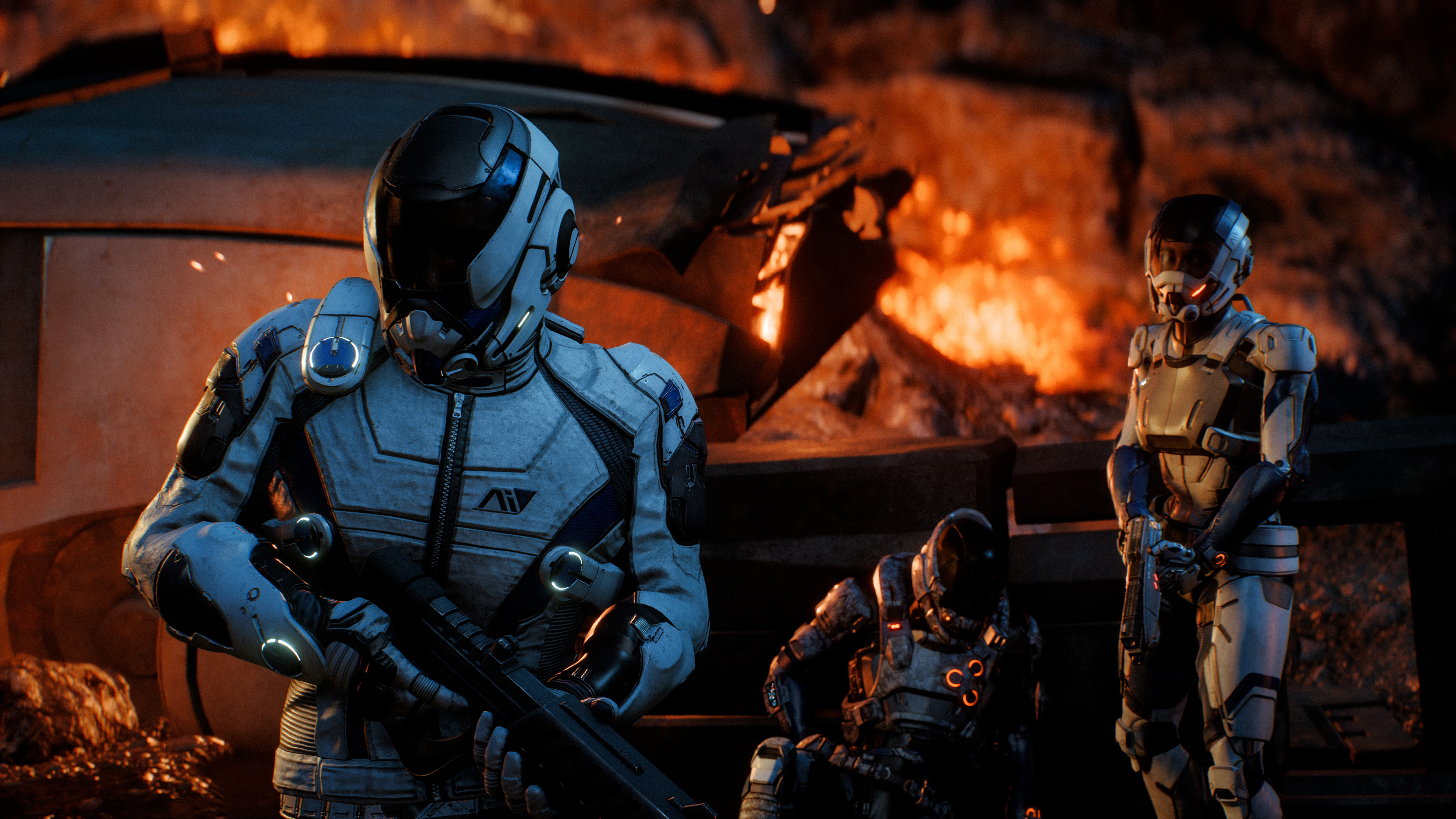Mass Effect: Andromeda gameplay in 4K HD Wallpaper