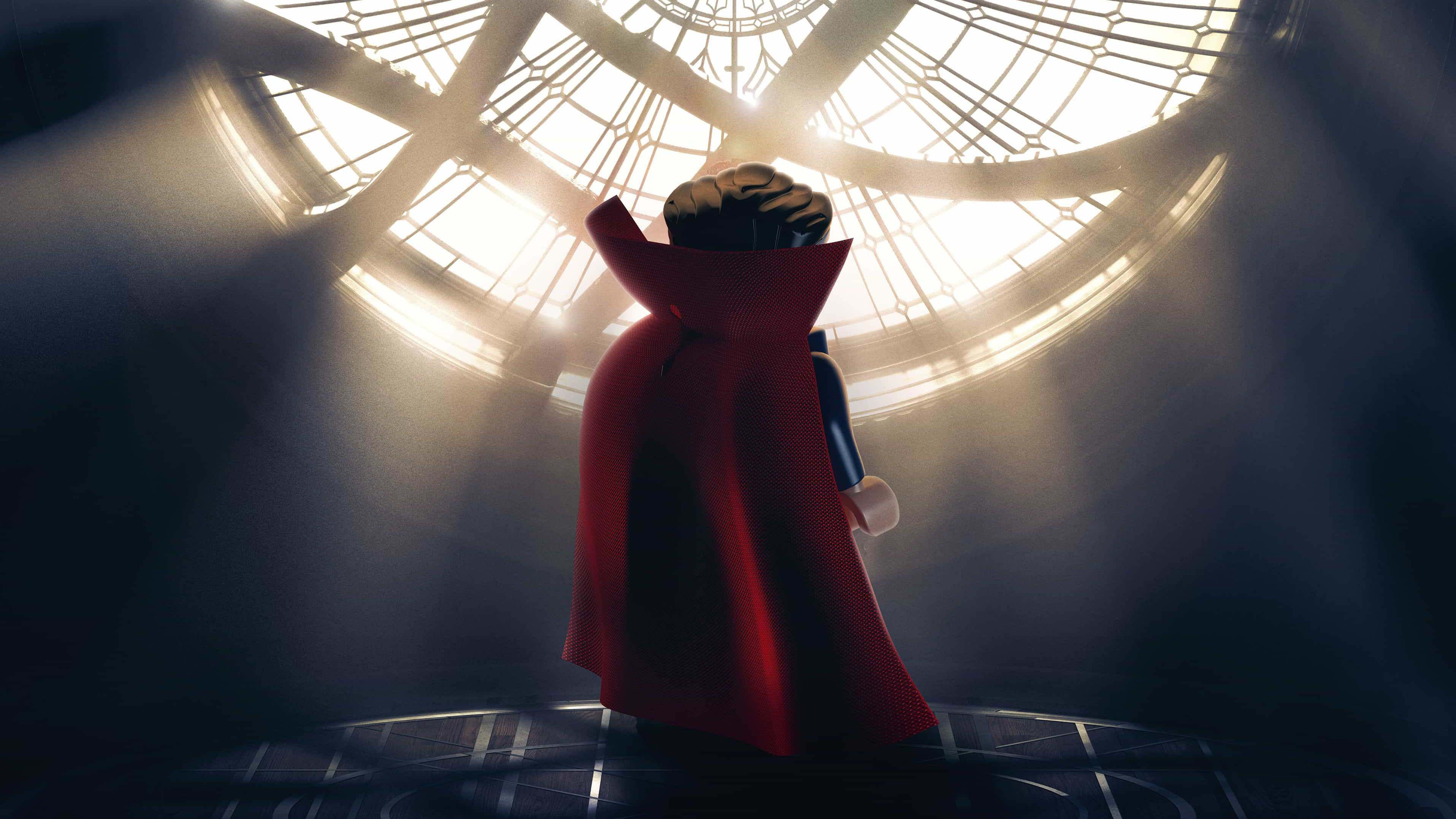 Lego Doctor Strange in Sanctum Sanctorum 4K HD Wallpaper