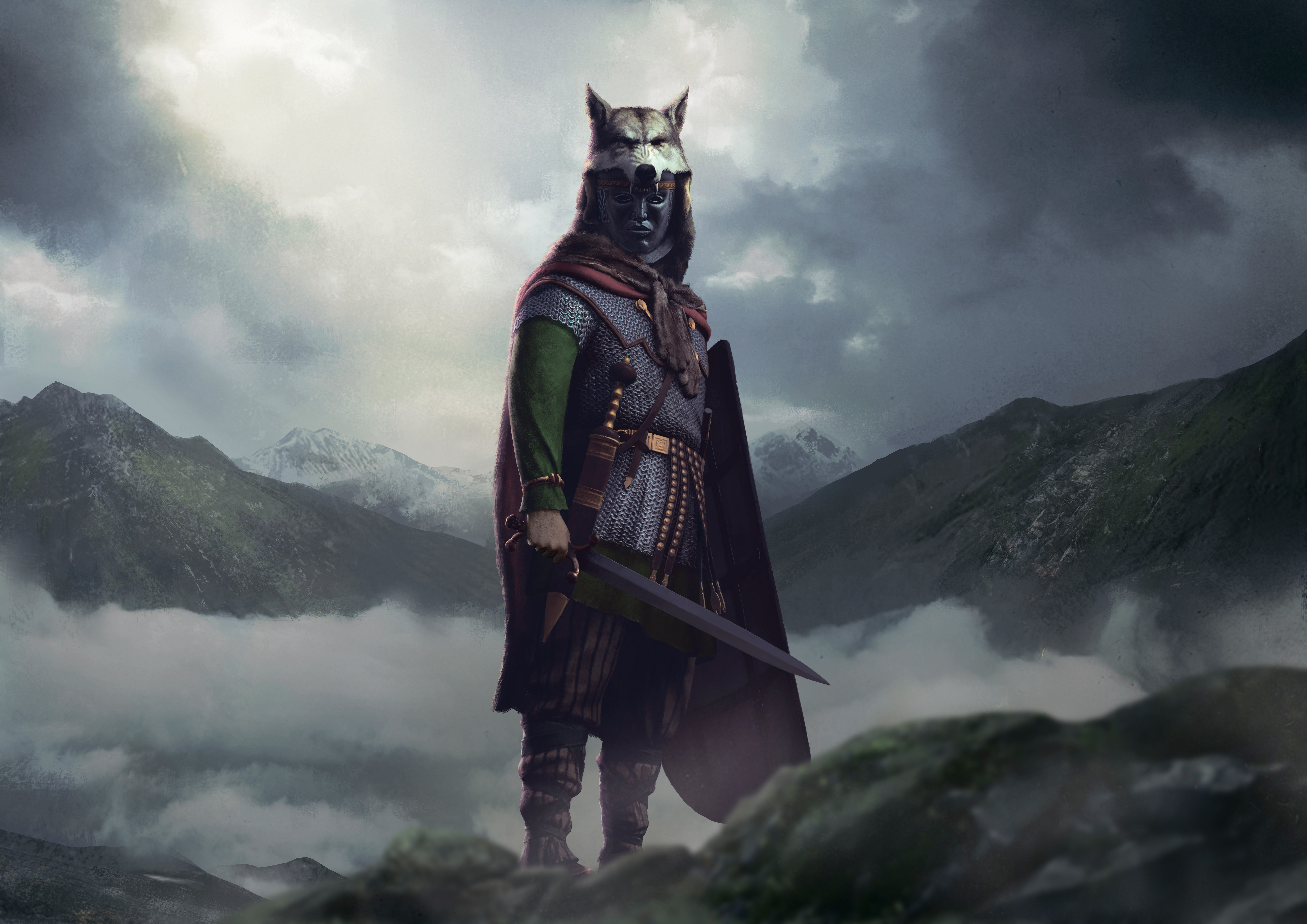 Arminius from Total War: Arena HD Wallpaper