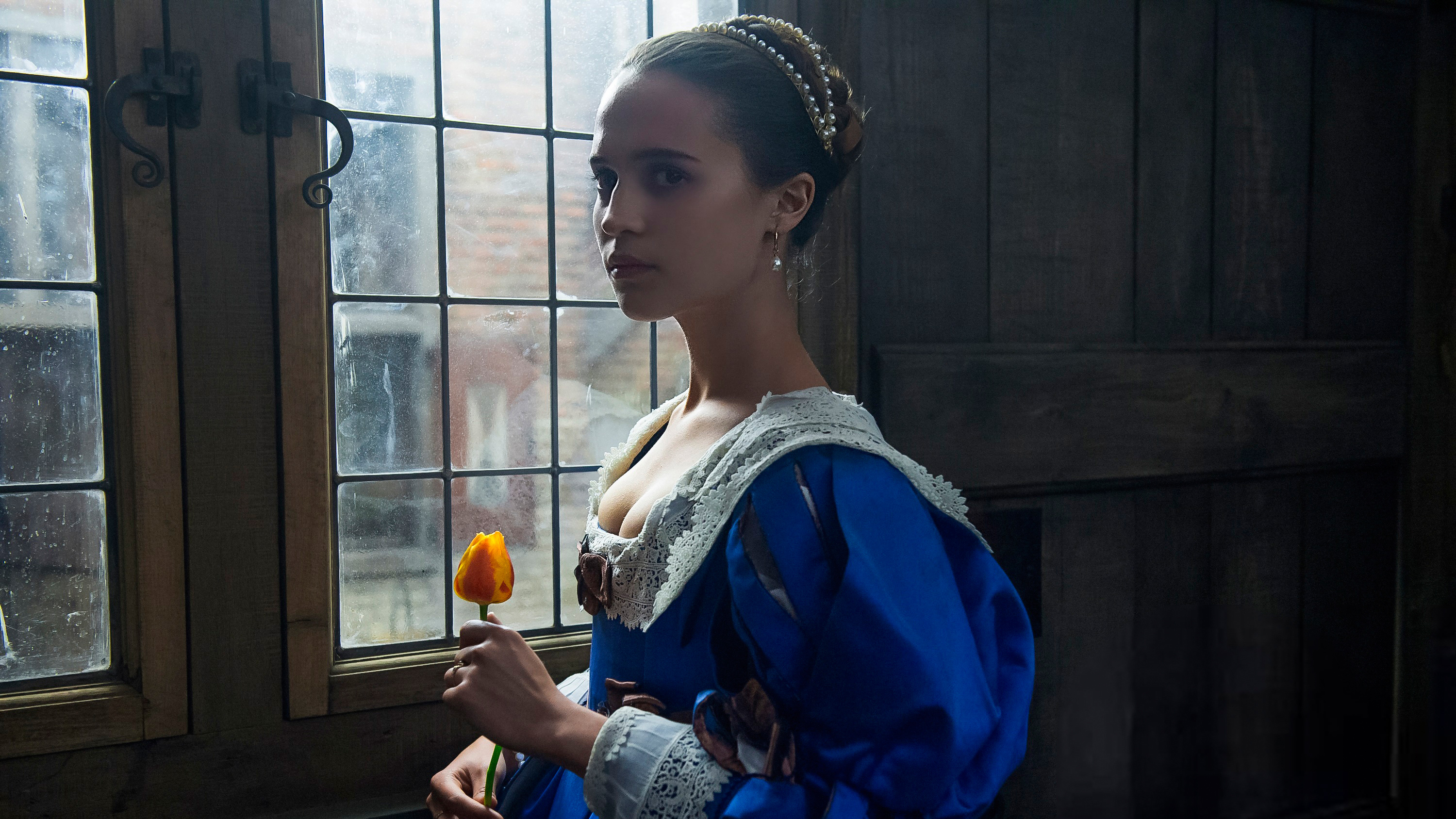 Alicia Vikander in Tulip Fever HD Wallpaper
