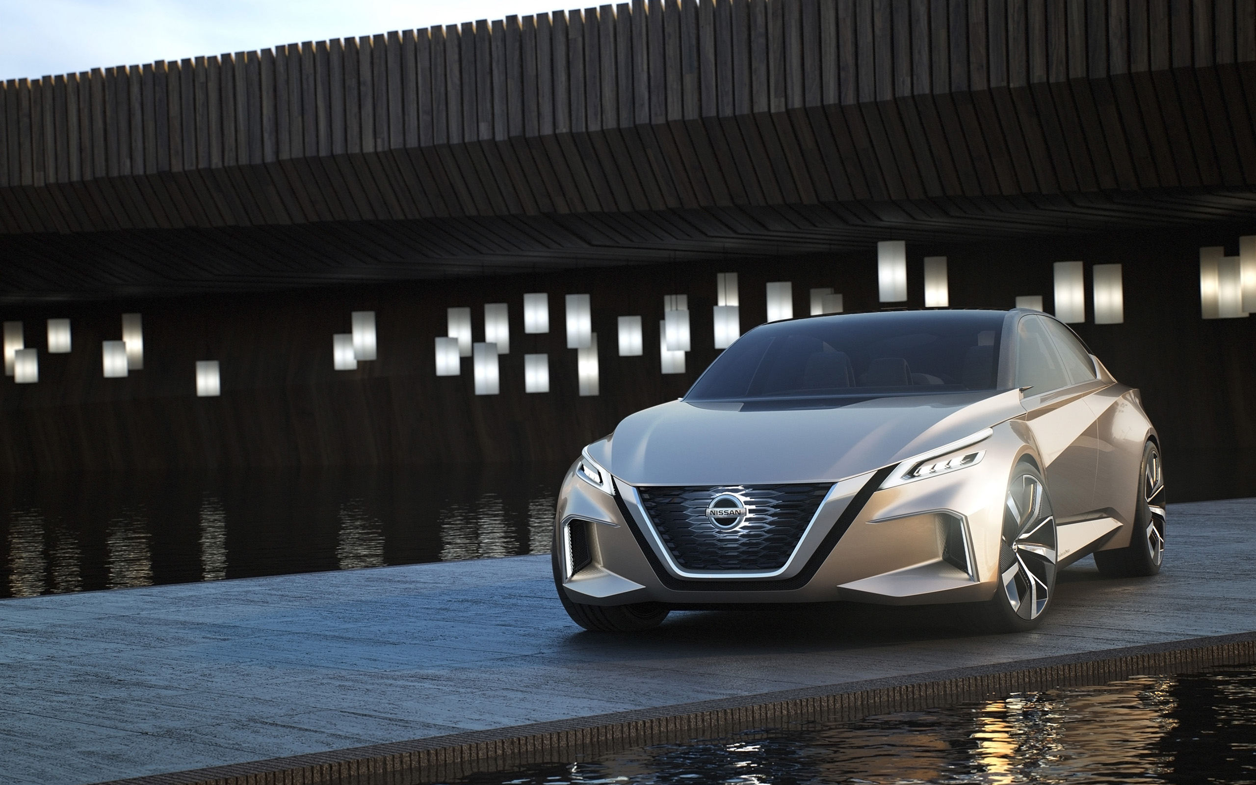 Nissan Vmotion 2.0 concept car HD Wallpaper