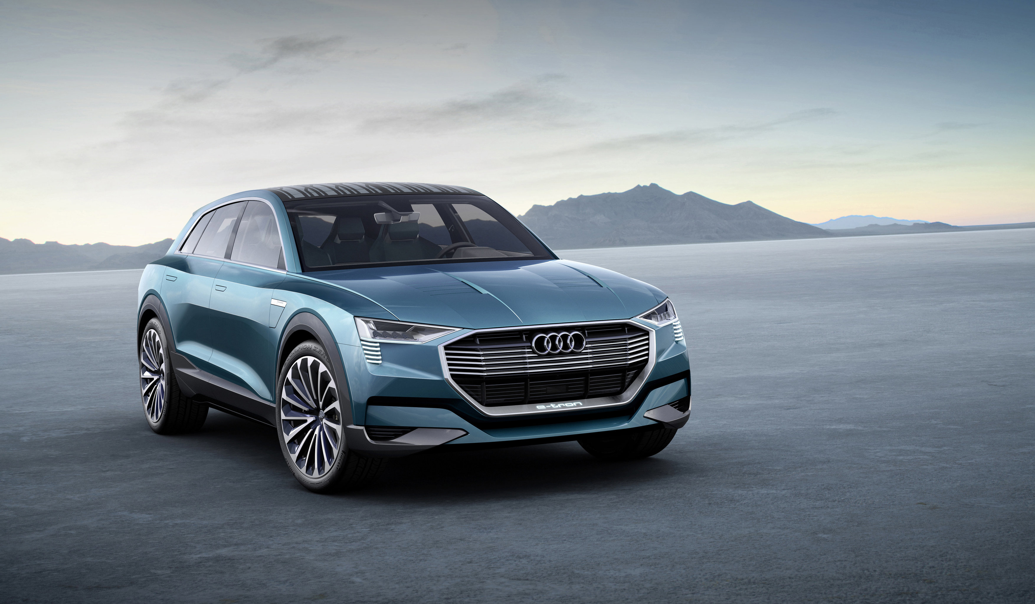 Audi e-tron Quattro SUV 4K HD Wallpaper