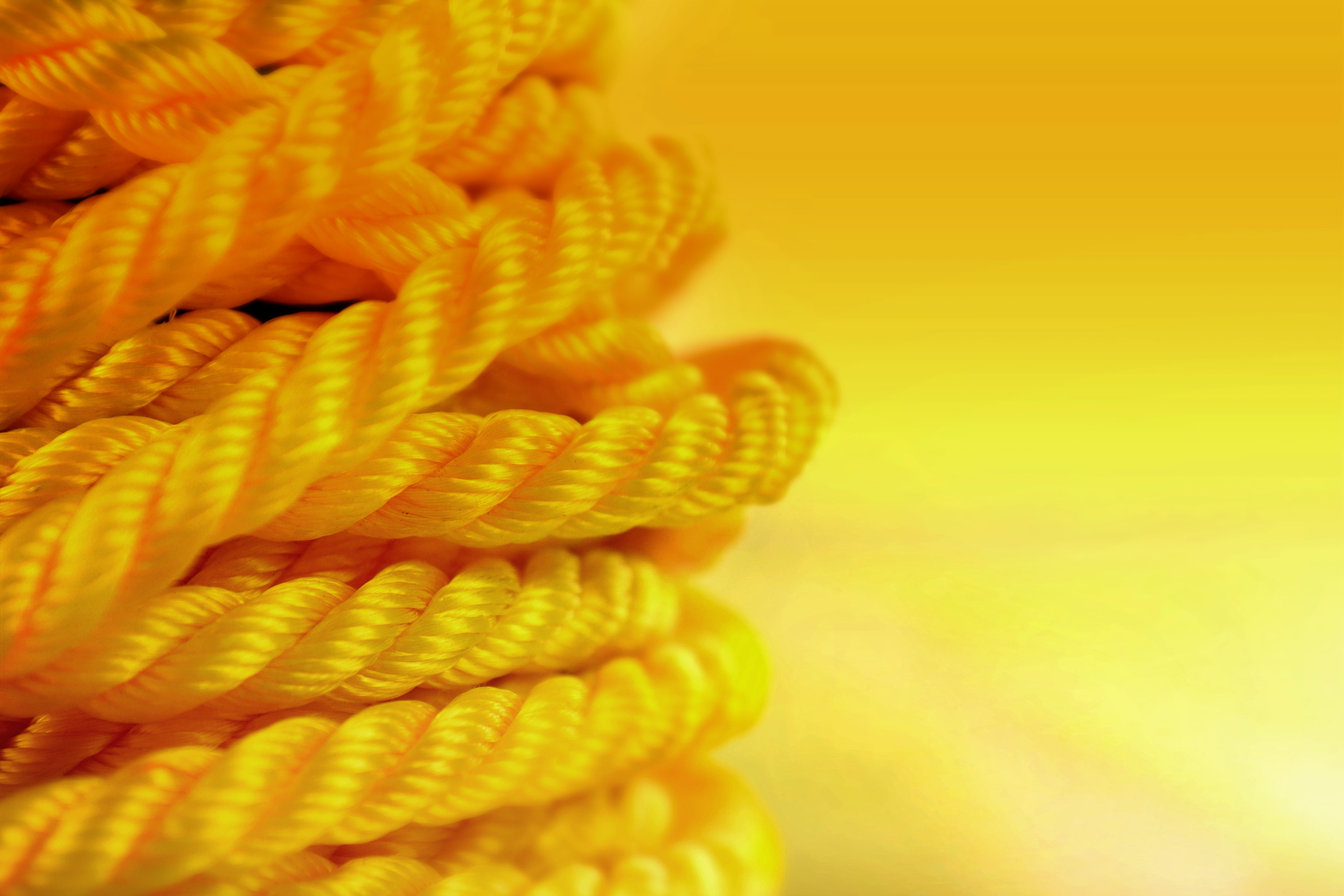 Close-up of yellow rope HD Wallpaper