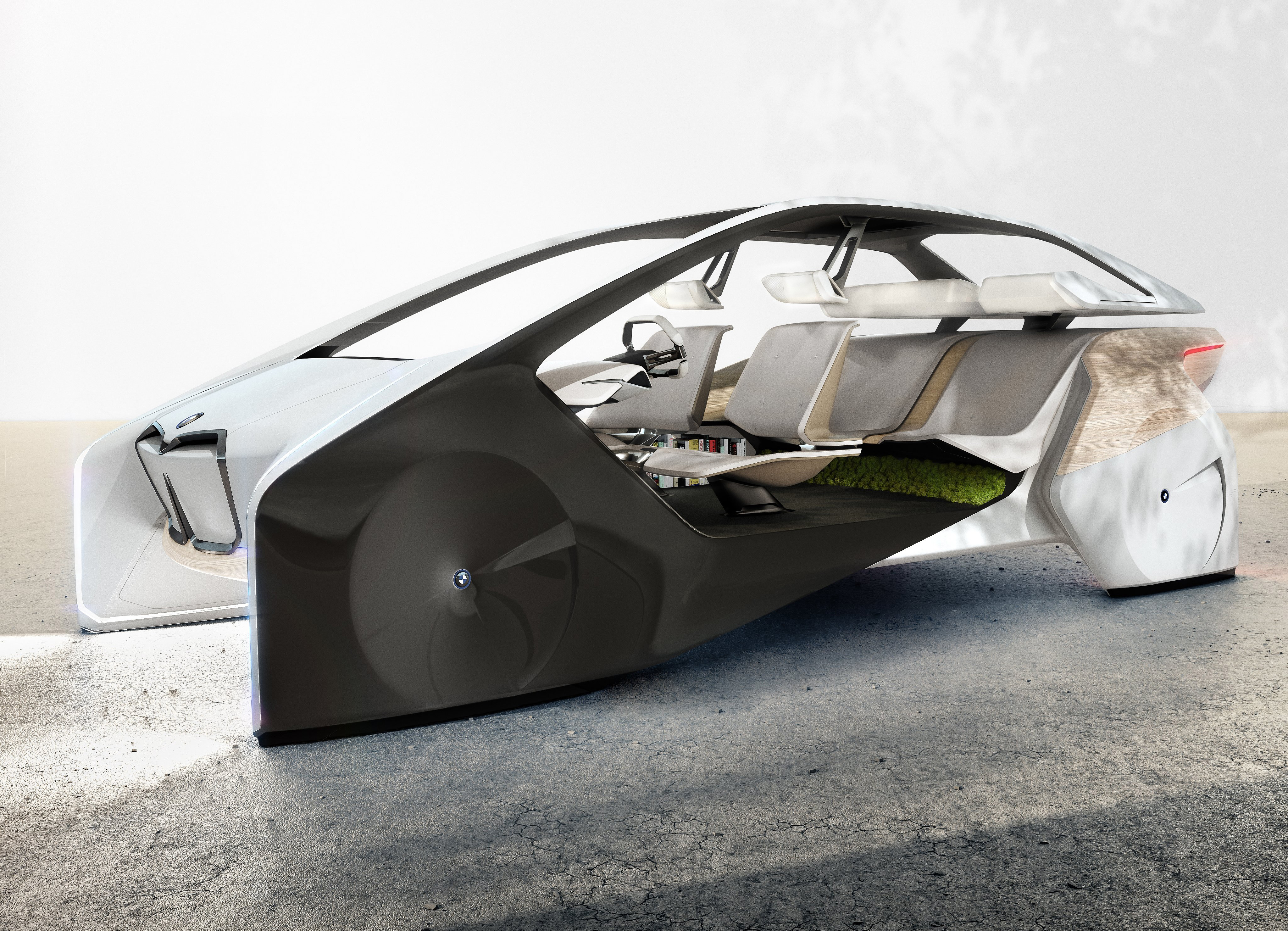 BMW i Inside Future Concept Car at CES 2017 HD Wallpaper