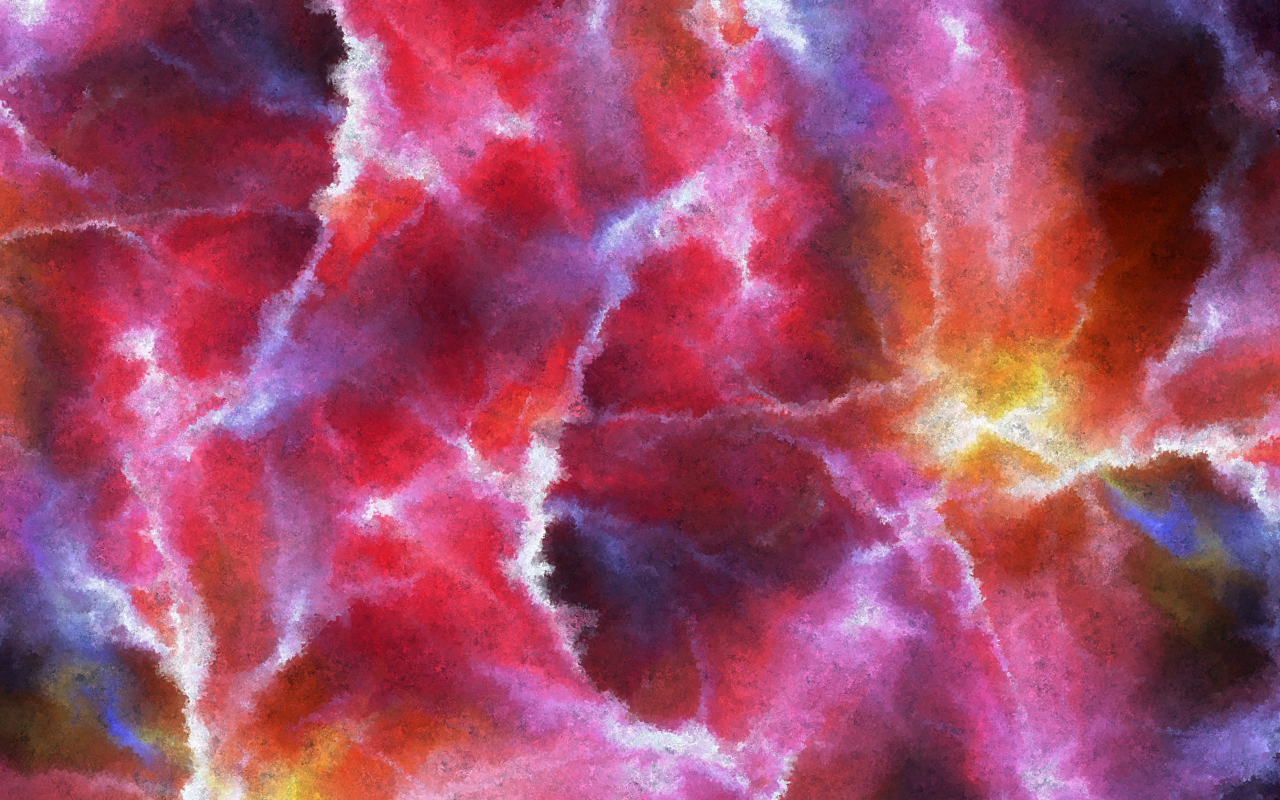 Abstract colorful digital art with pink and red hues HD Wallpaper