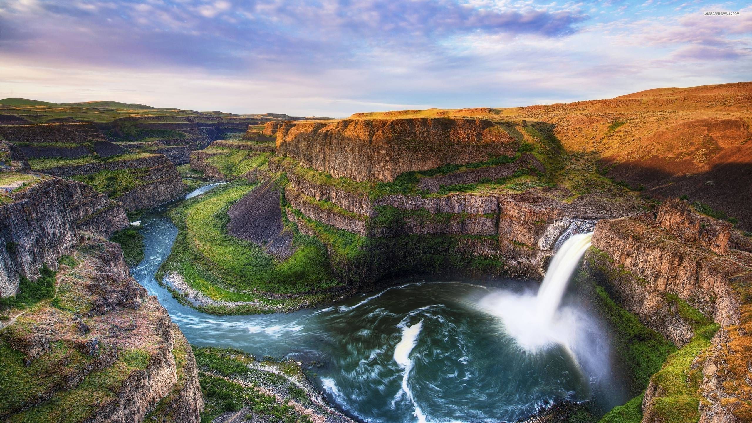 Palouse Falls, Washington state park HD Wallpaper