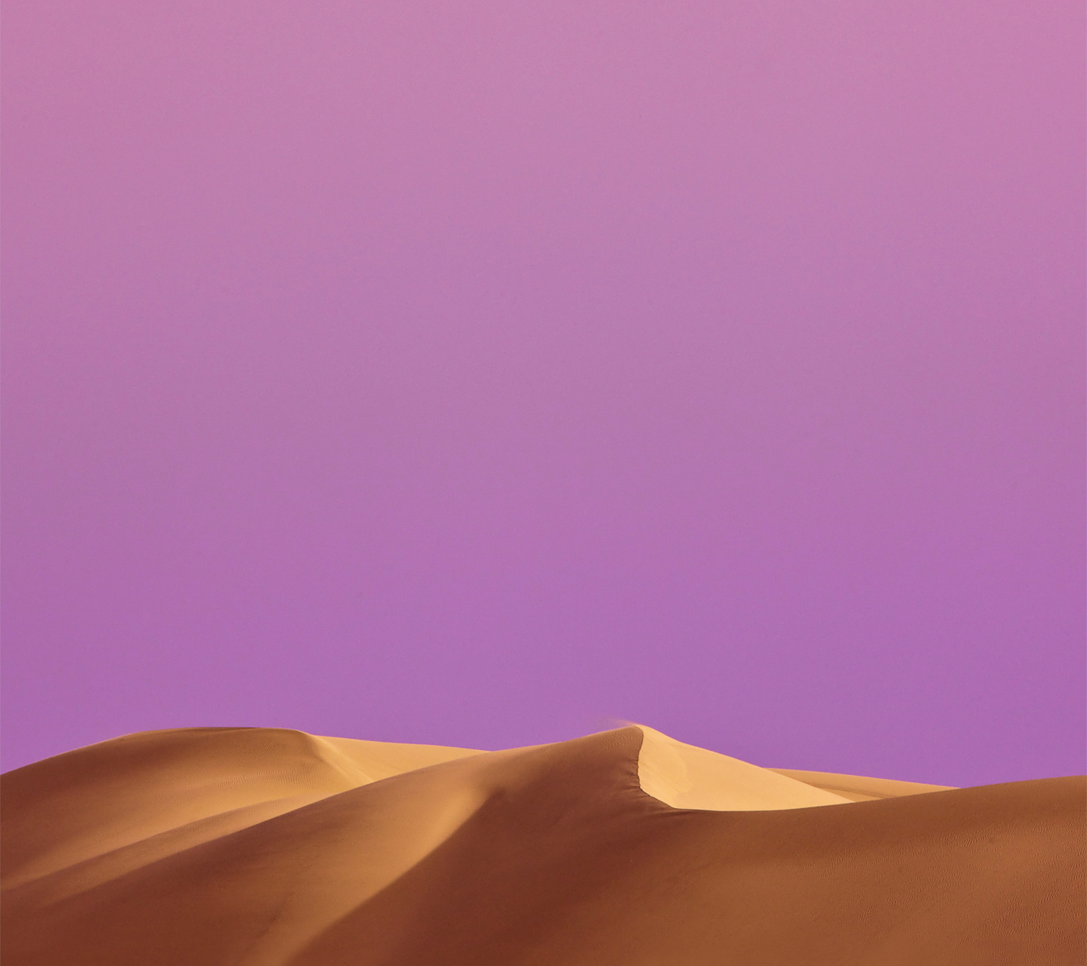 Sand dunes under a purple sky HD Wallpaper