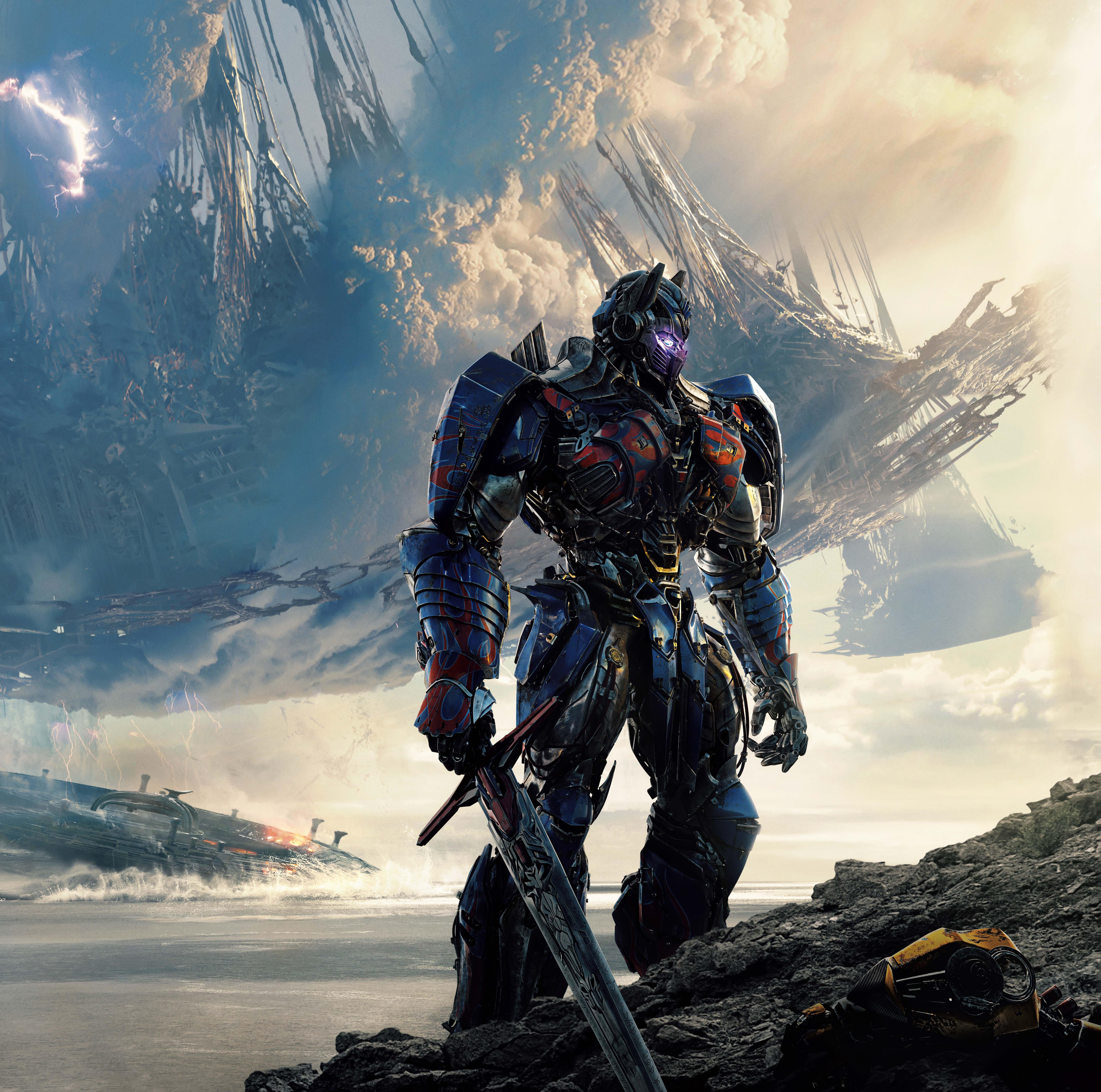 Optimus Prime from Transformers: The Last Knight HD Wallpaper