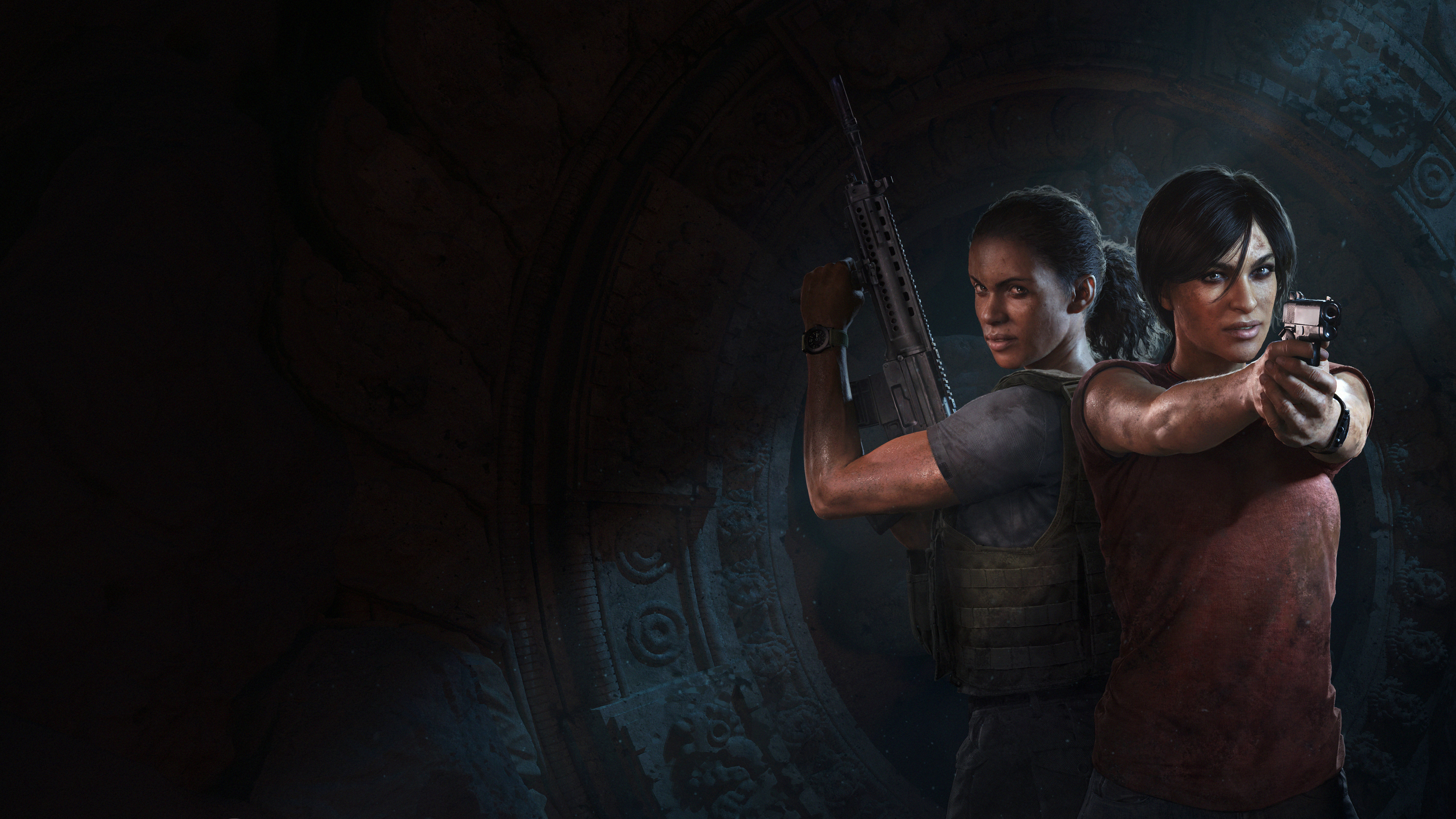 Chloe Frazer and Nadine Ross from Uncharted: The Lost Legacy HD Wallpaper