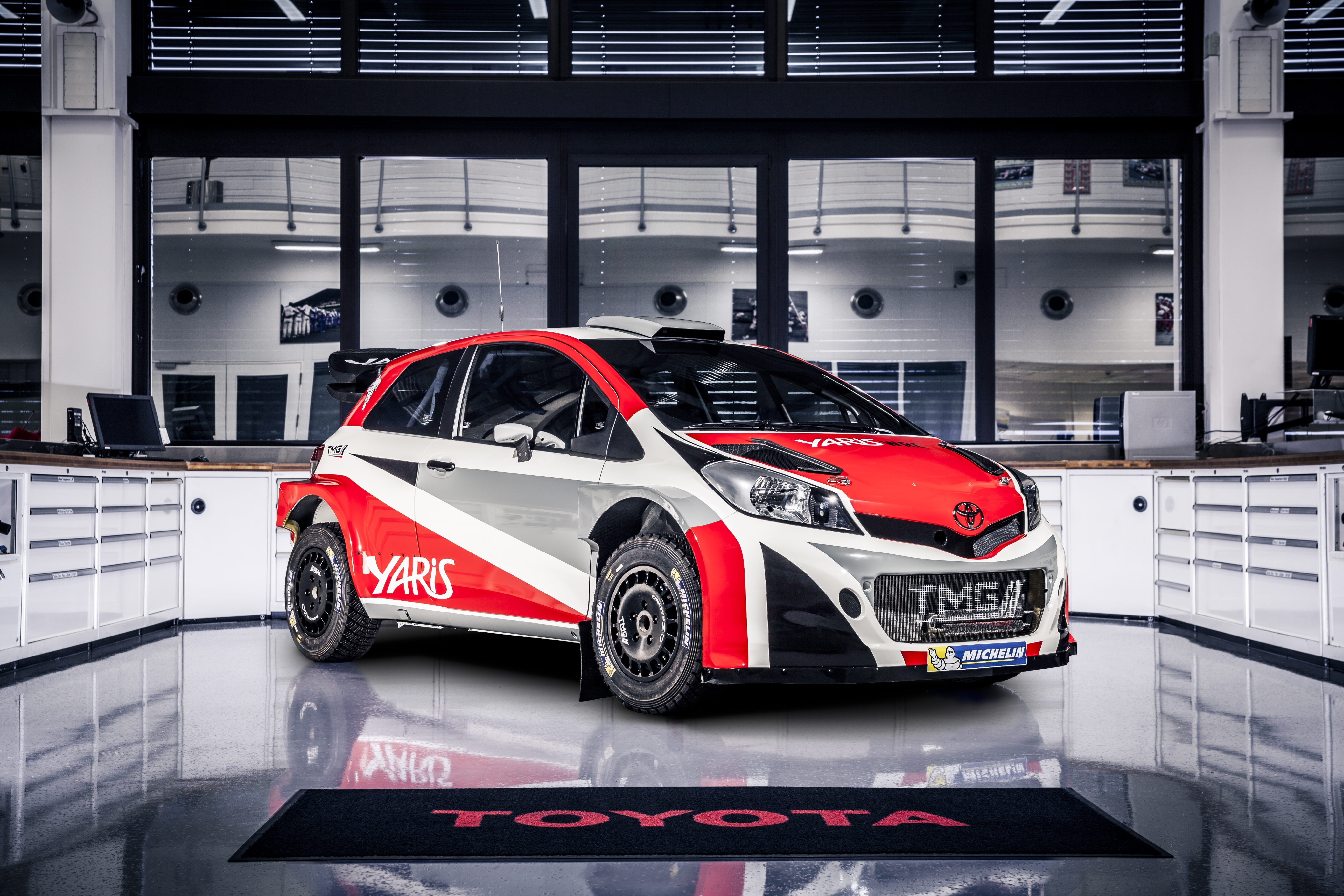 2017 Toyota Yaris WRC Prototype 4K HD Wallpaper