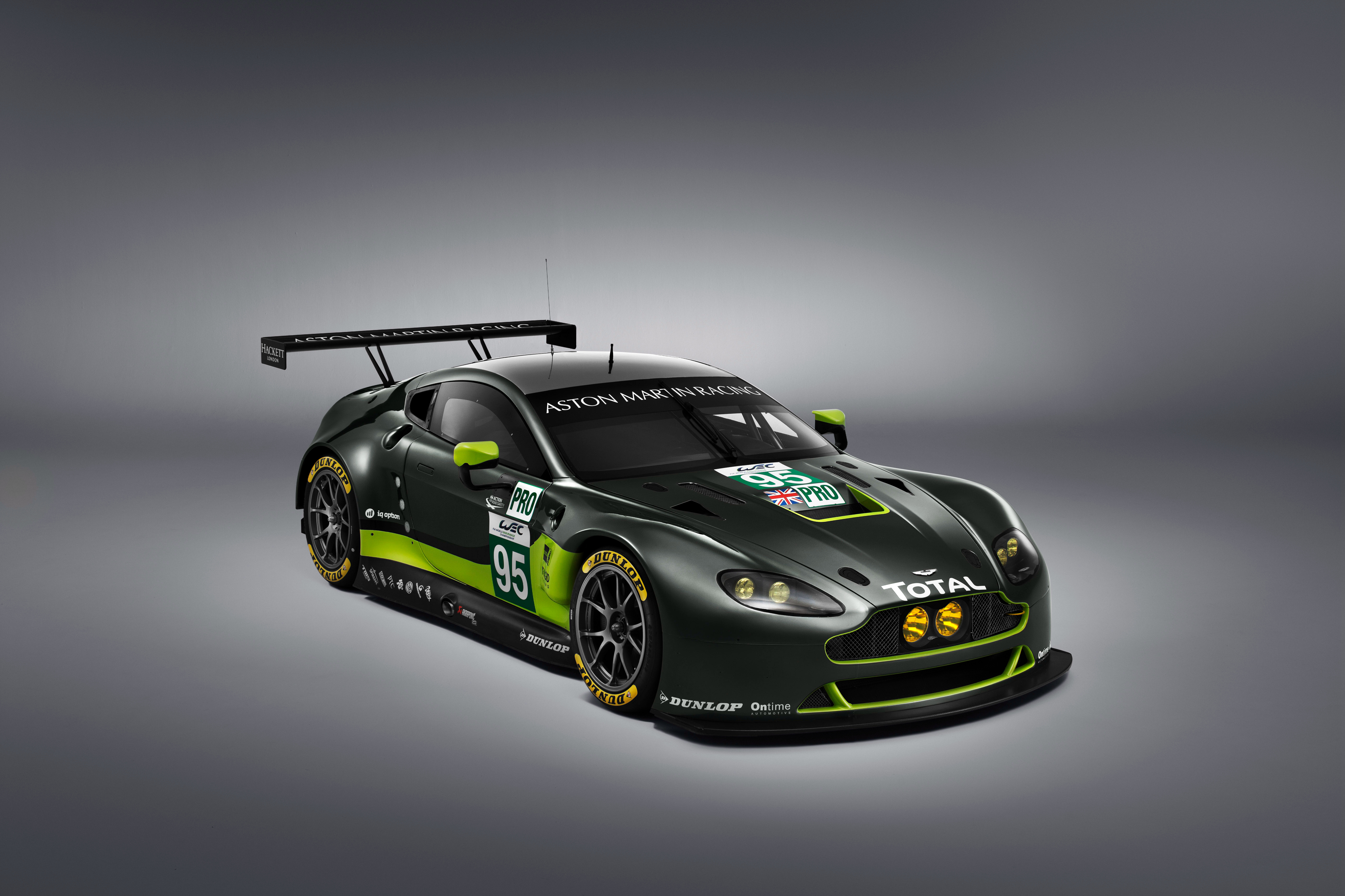 Aston Martin V8 Vantage GTE race car HD Wallpaper