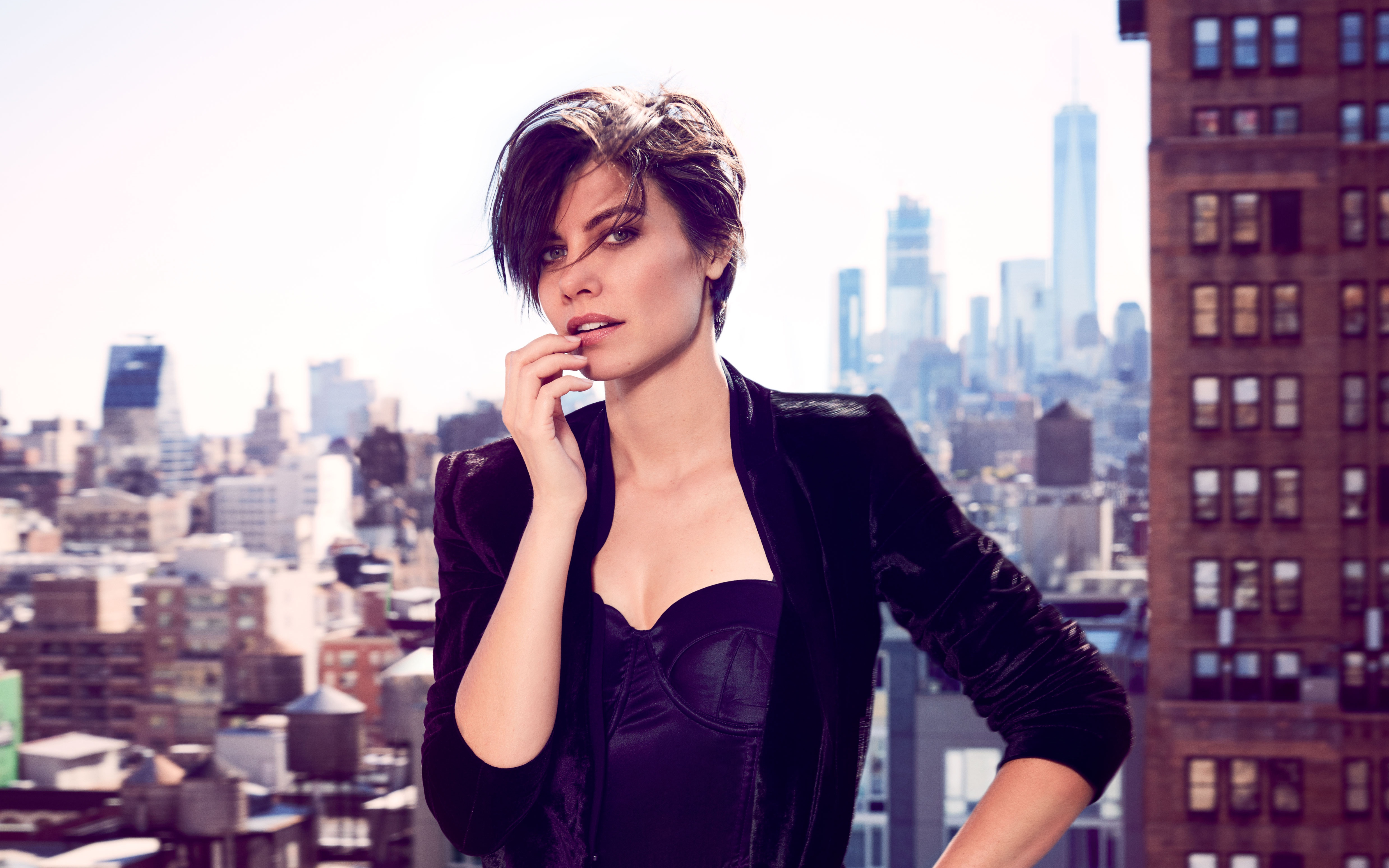 Lauren Cohan for Health Magazine 4K HD Wallpaper
