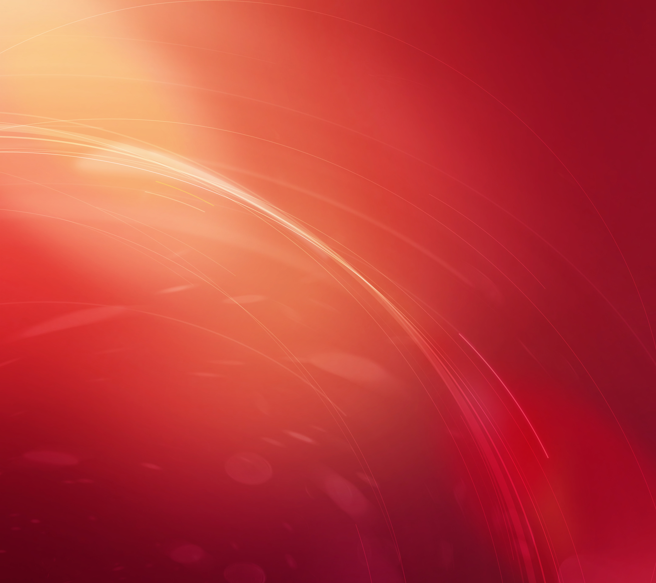 Abstract red and orange light streaks HD Wallpaper