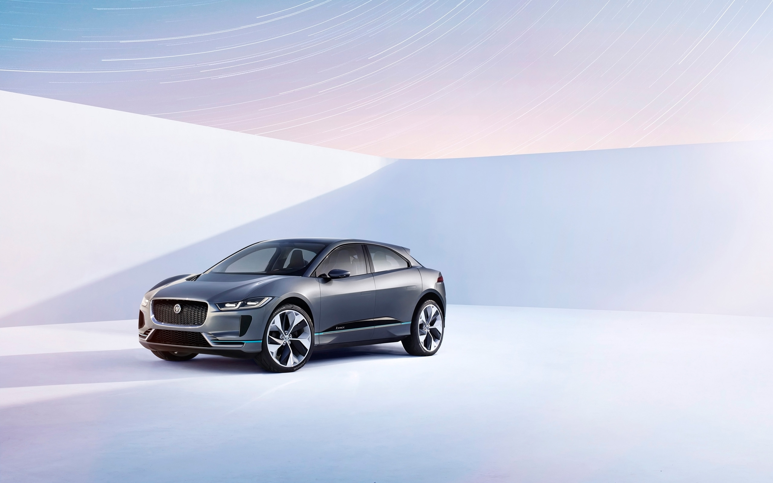 Jaguar I-Pace electric car HD Wallpaper