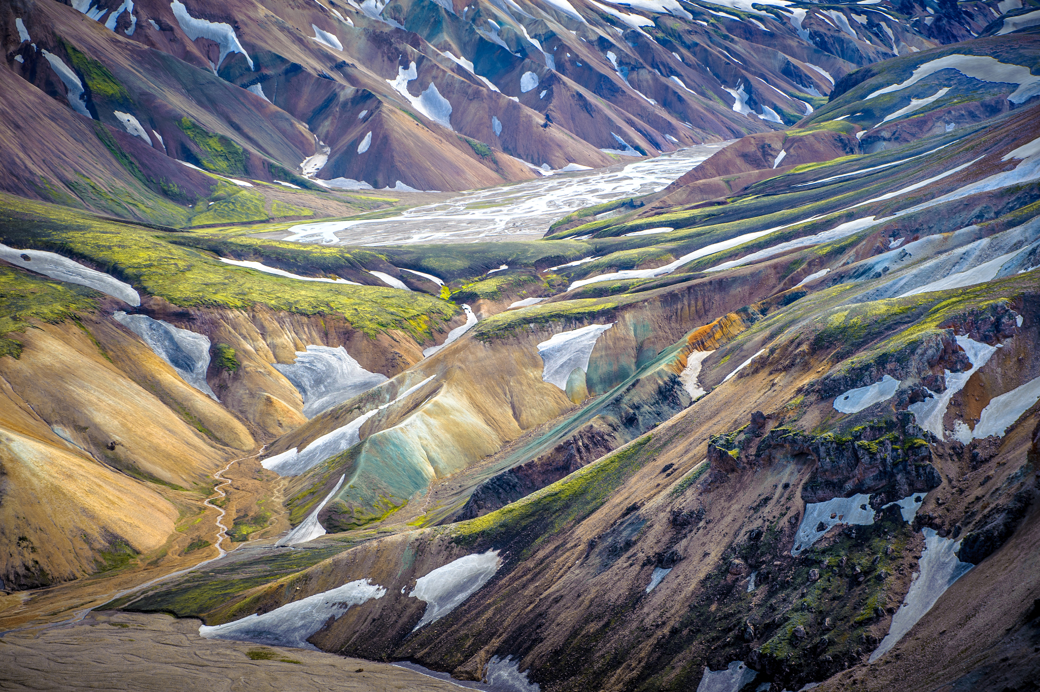 Landmannalaugar Highlands, Iceland HD Wallpaper