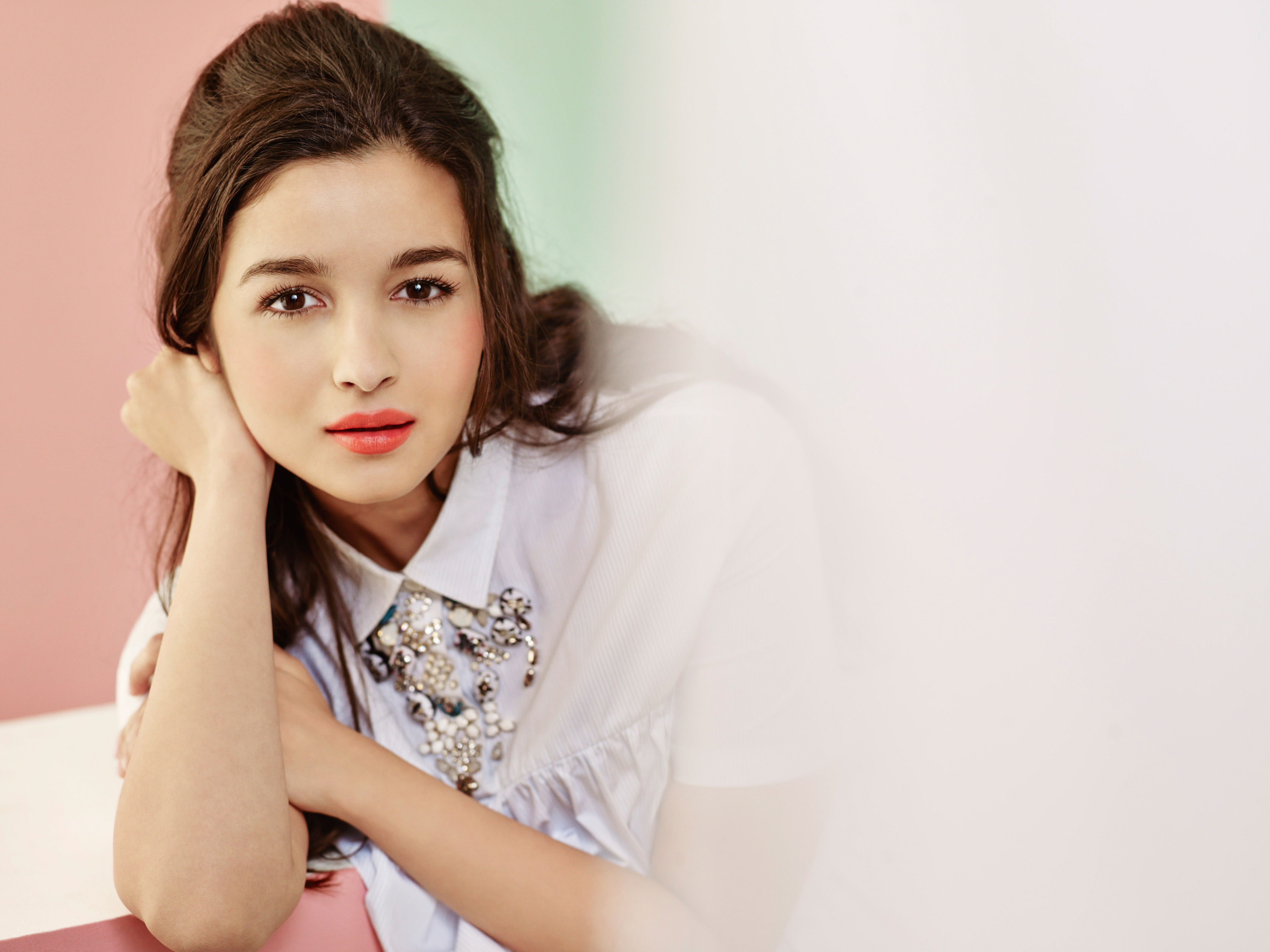 Alia Bhatt for ELLE 2016 HD Wallpaper