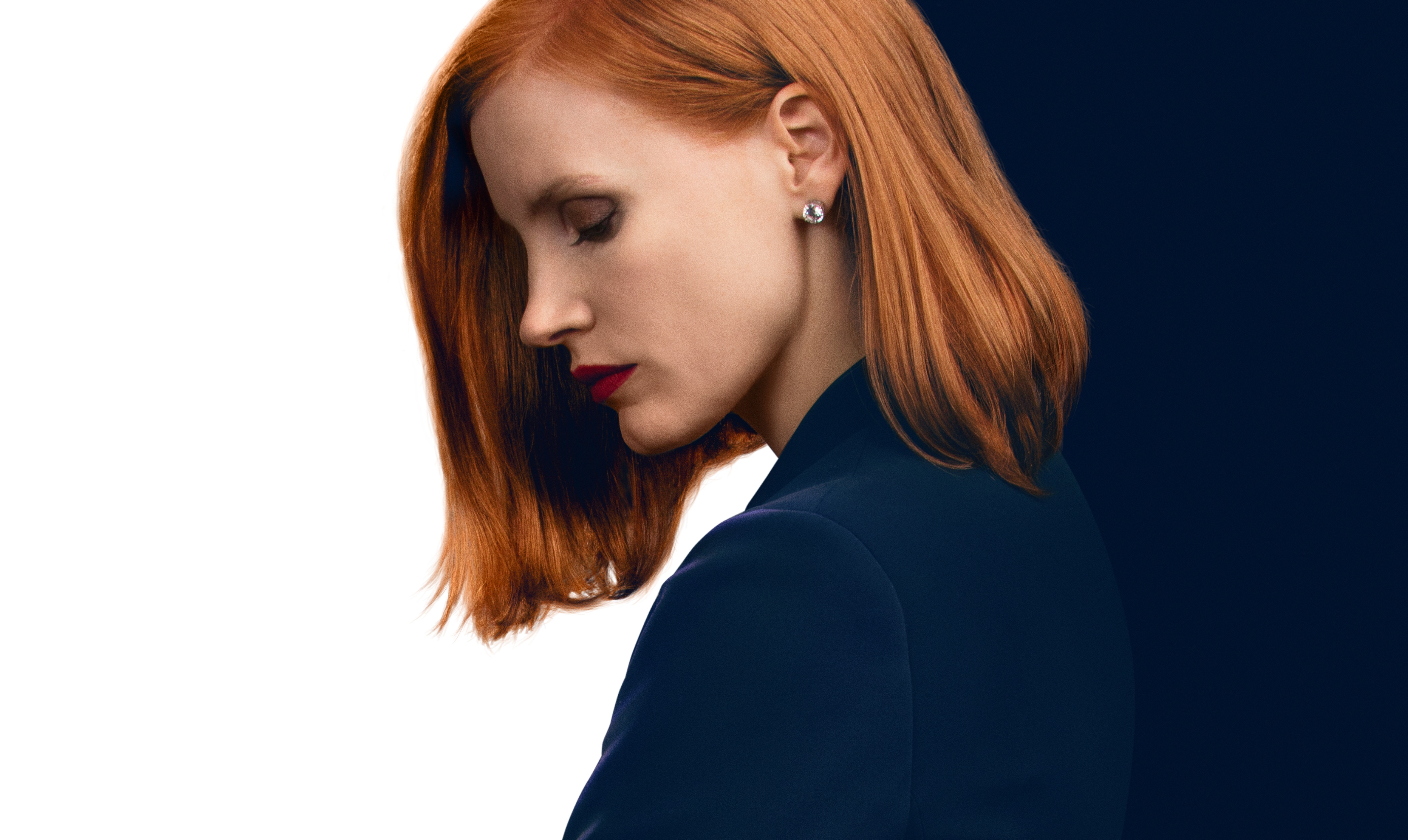 Jessica Chastain in Miss Sloane 4K HD Wallpaper