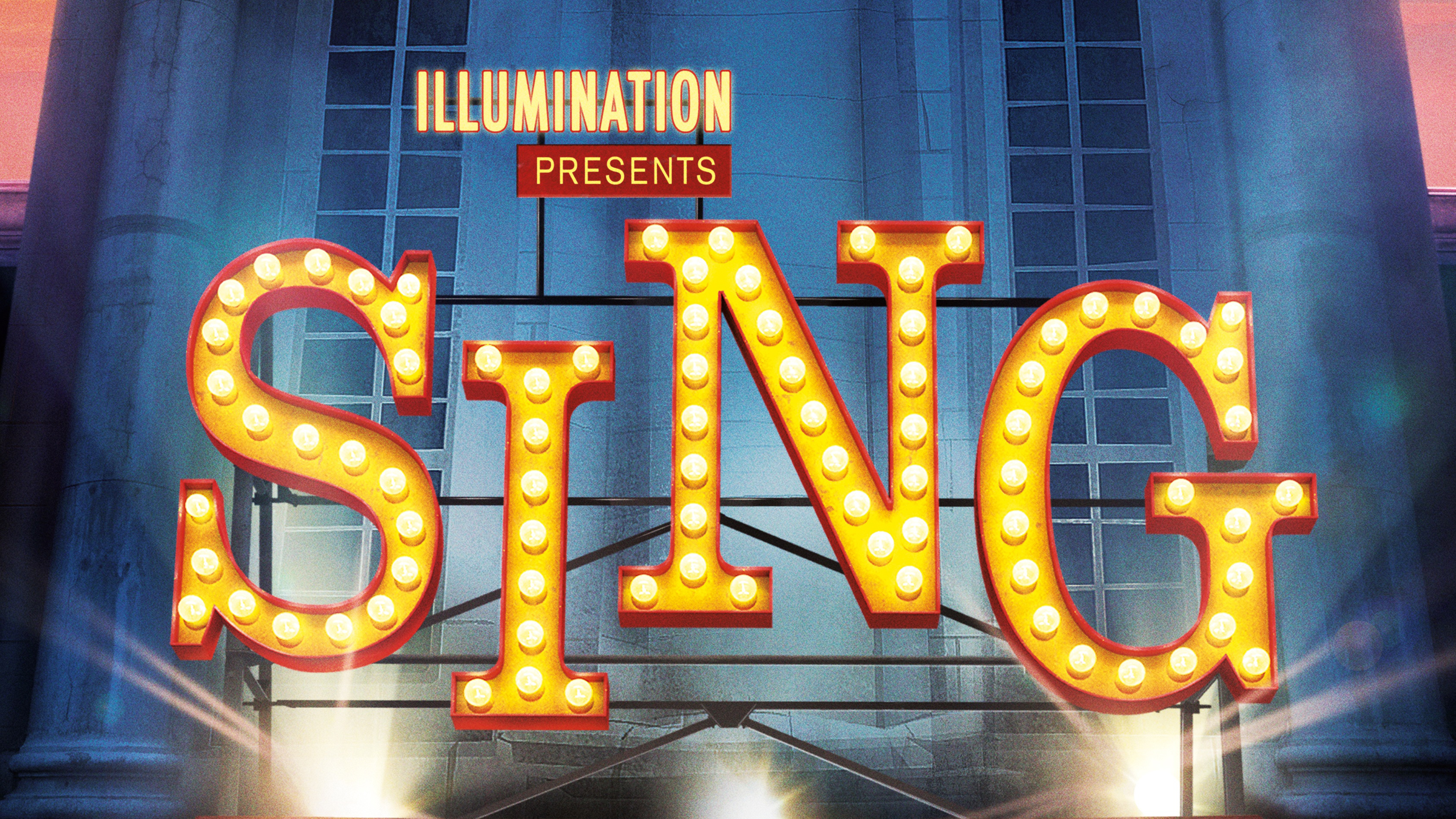 Illumination Presents Sing Movie Title HD Wallpaper