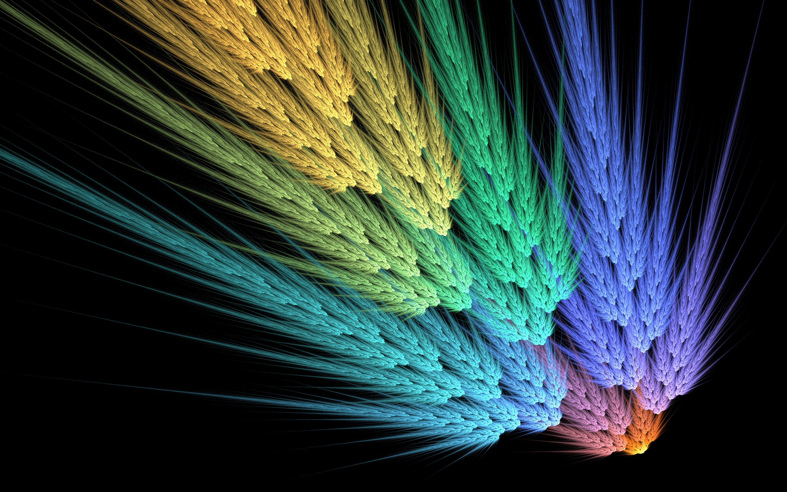Fractals, Colorful HD Wallpaper