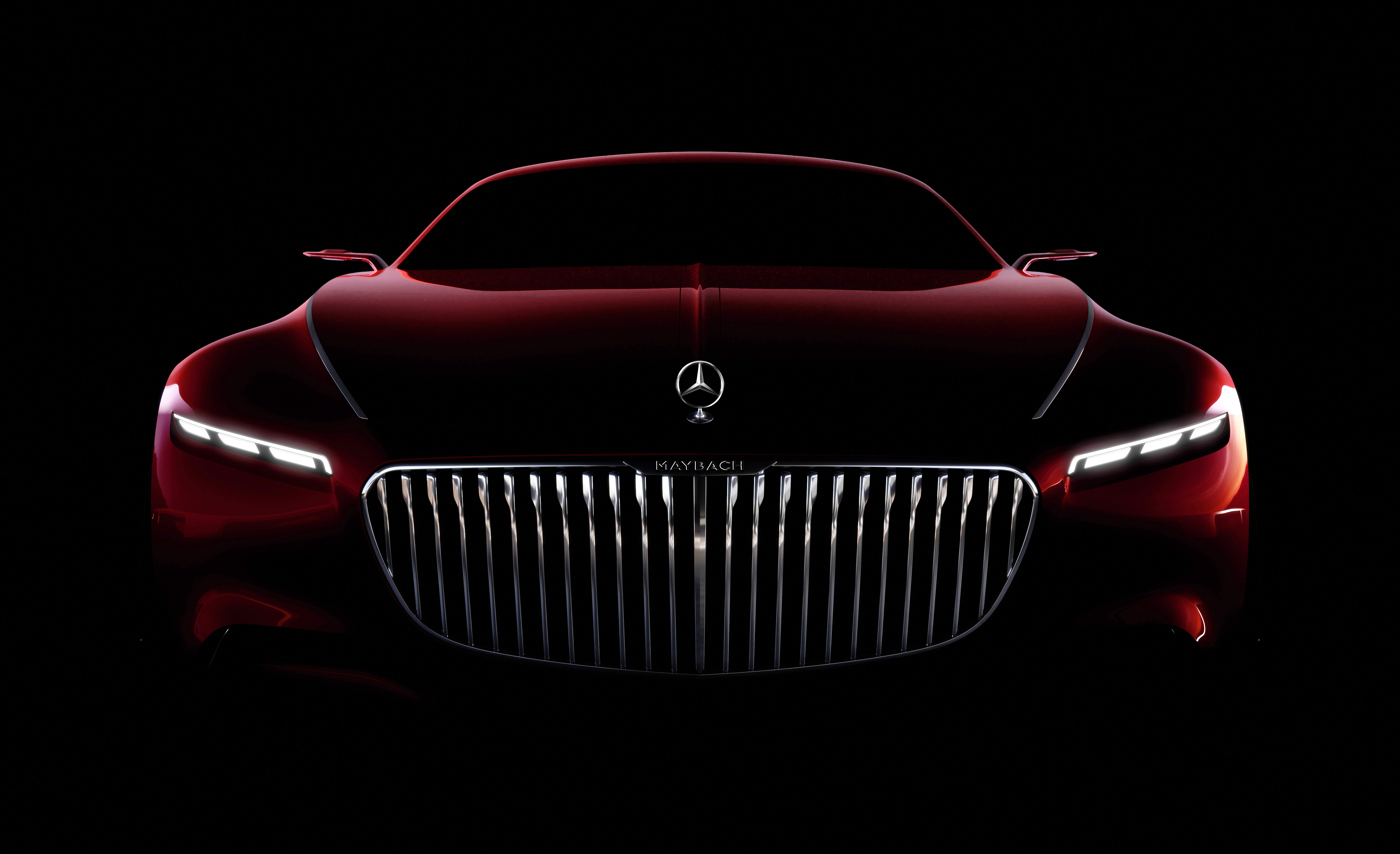 Vision Mercedes-Maybach 6 Concept Car HD Wallpaper