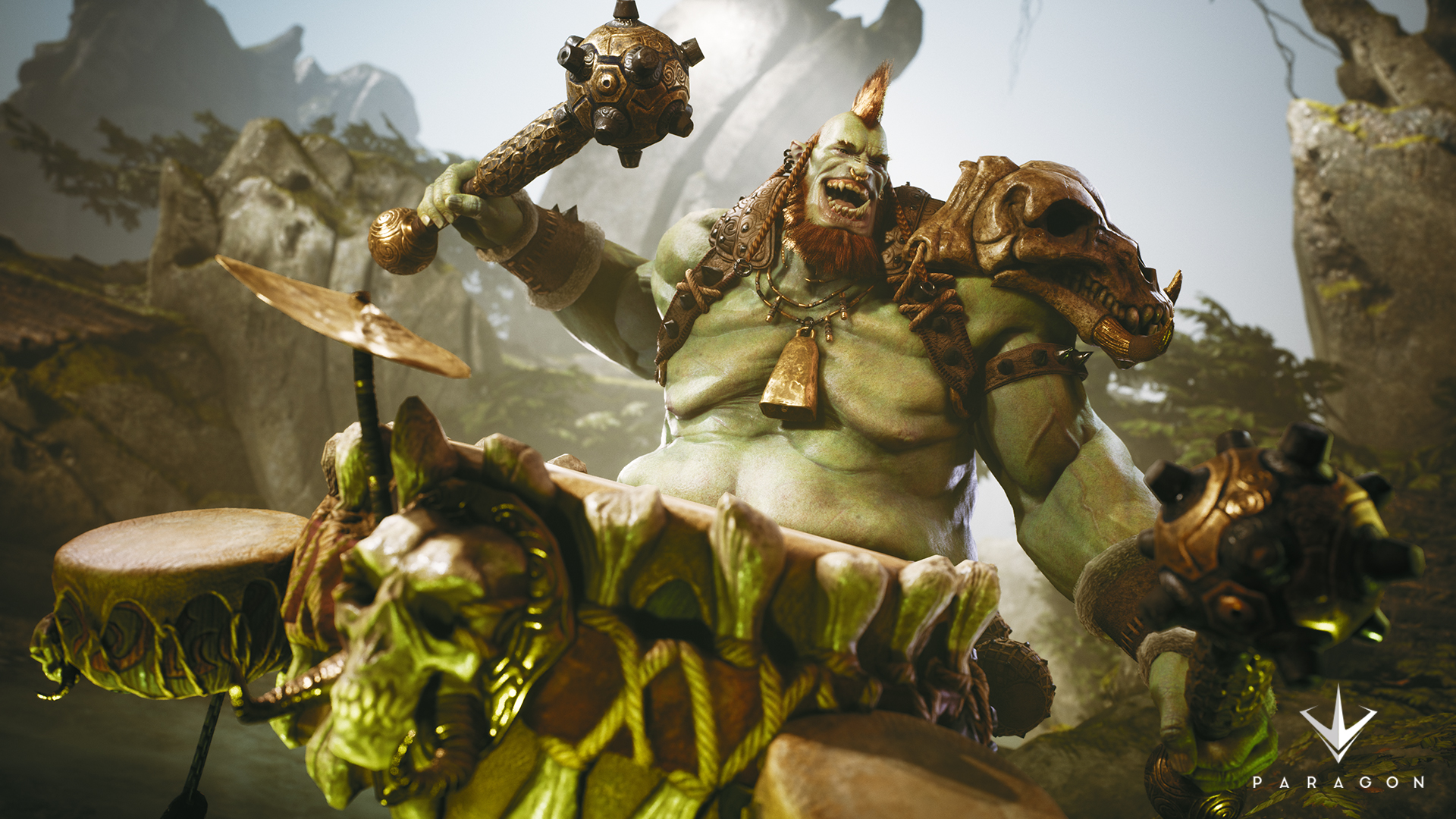 Narbash from Paragon playing drums HD Wallpaper