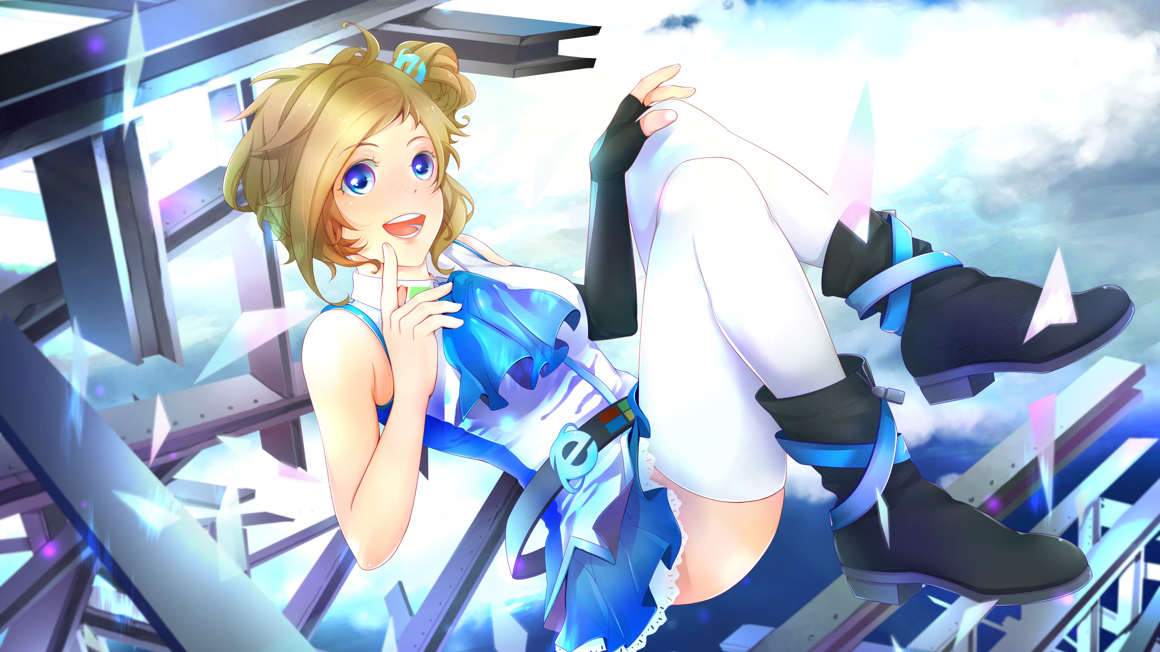 Inori Aizawa from Windows 4K HD Wallpaper