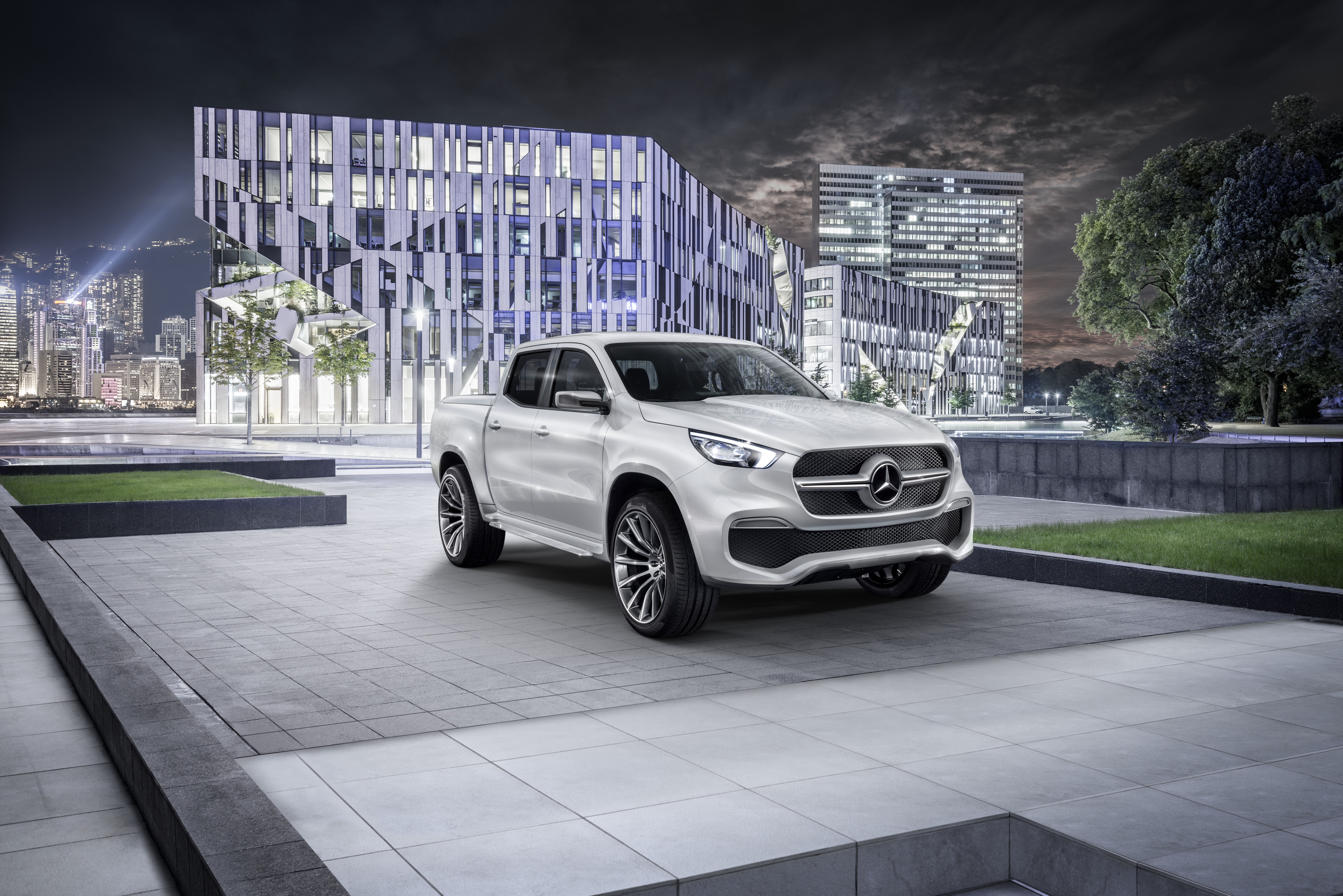 Mercedes Benz X Class Pickup Truck 4K HD Wallpaper