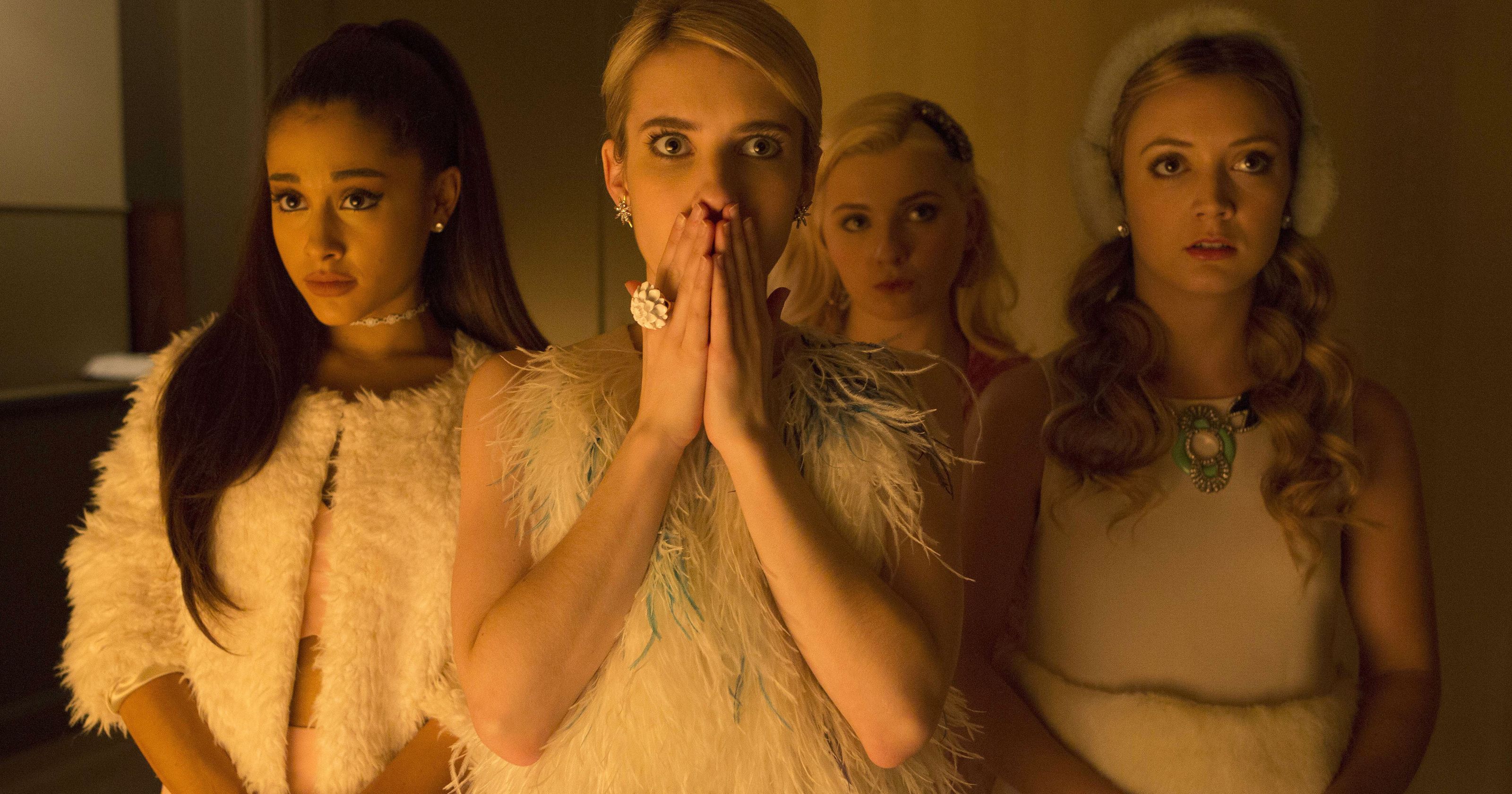 Chanel Oberlin and friends from Scream Queens HD Wallpaper