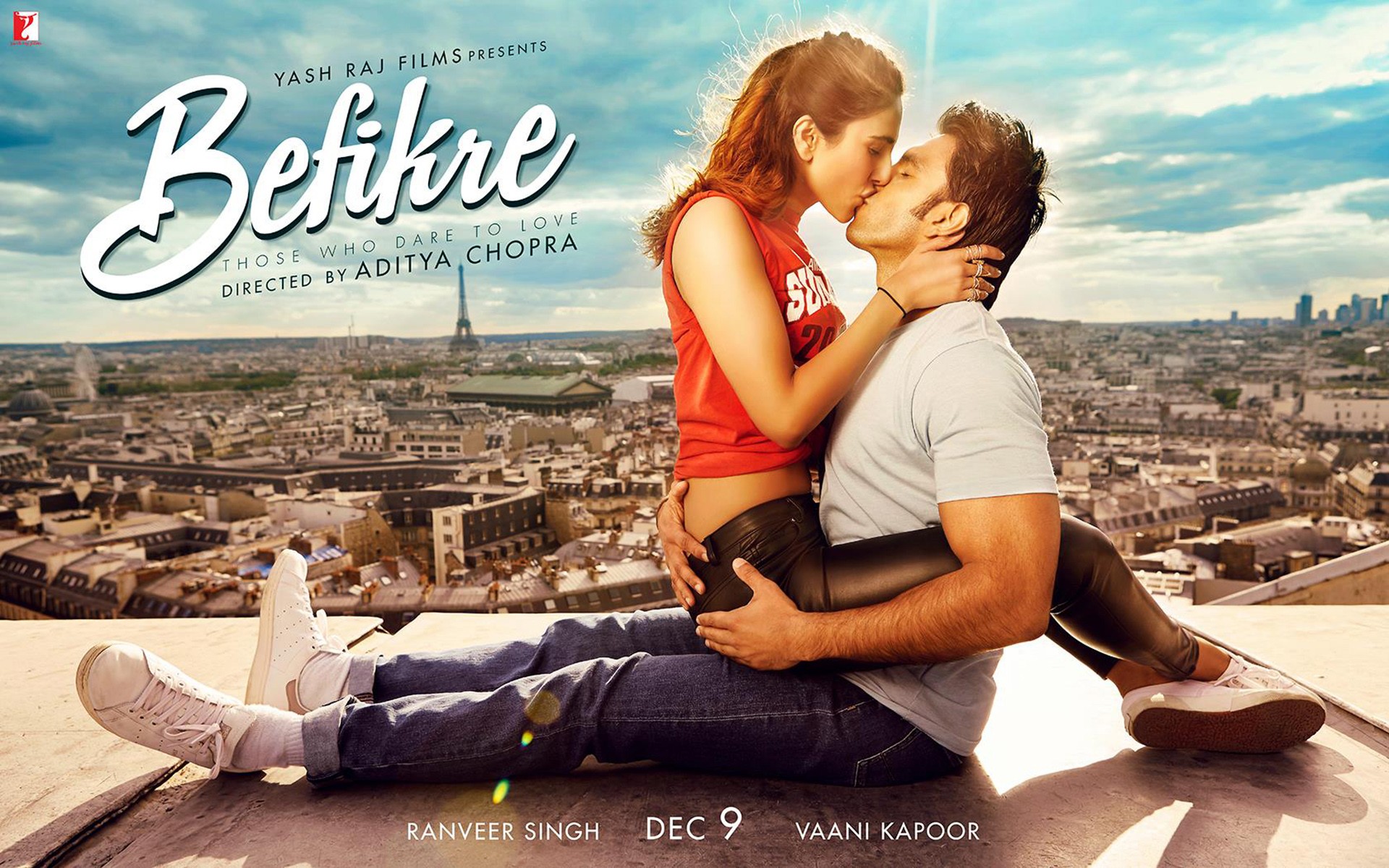 Befikre movie poster with Ranveer Singh and Vaani Kapoor HD Wallpaper