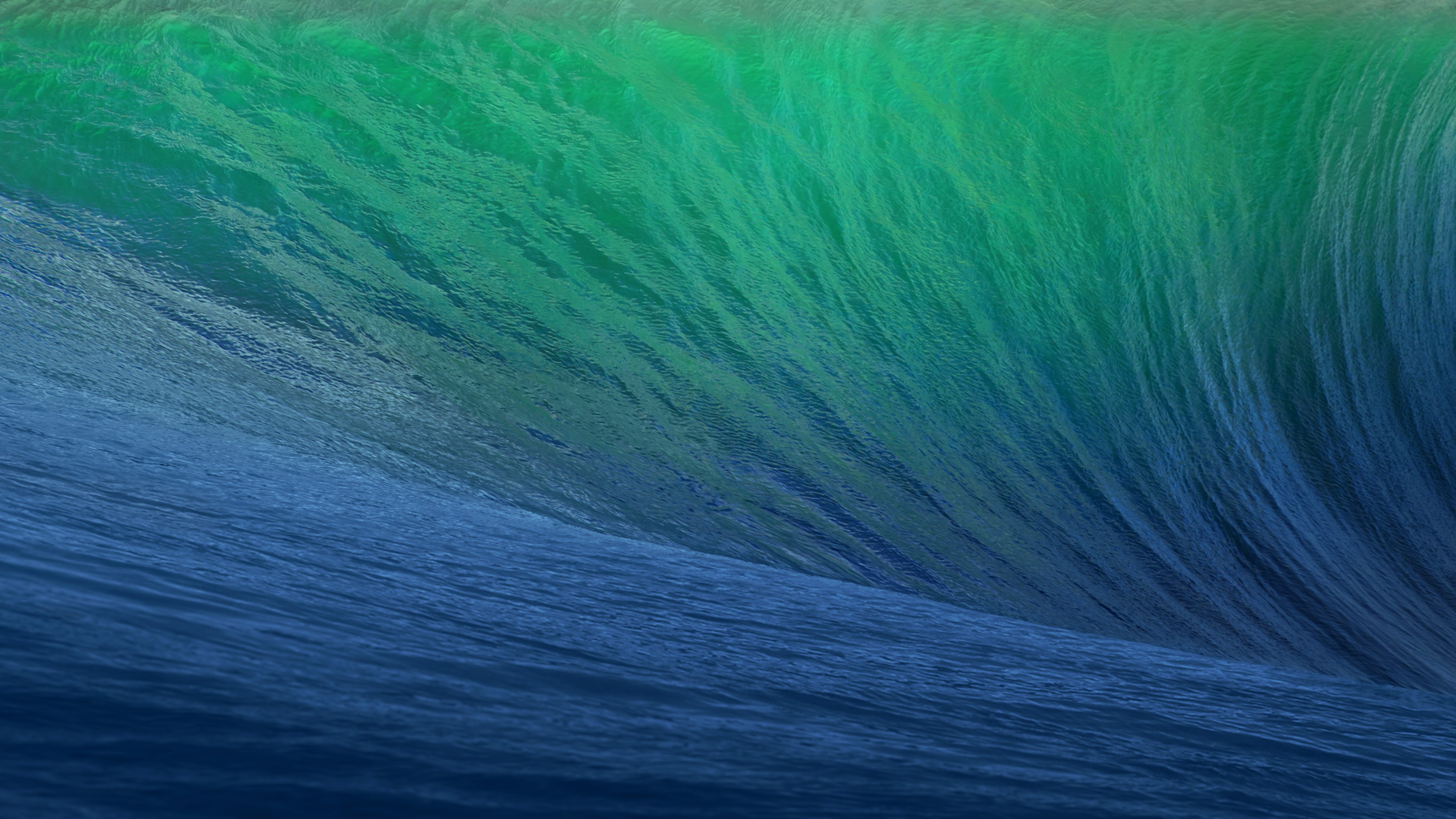 OS X Mavericks 5K Wave HD Wallpaper